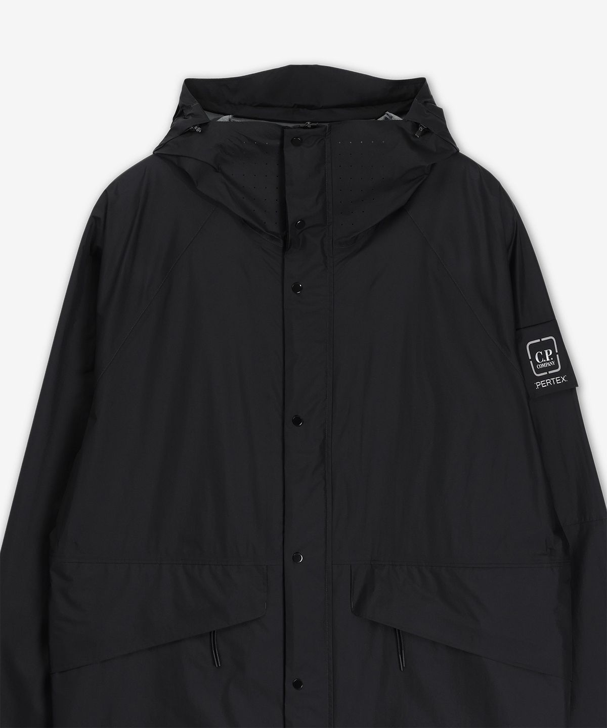 씨피 컴퍼니(CP Company) 메트로폴리스 퍼텍스 재킷 - 블랙 / 18CLOW004A110033A999
