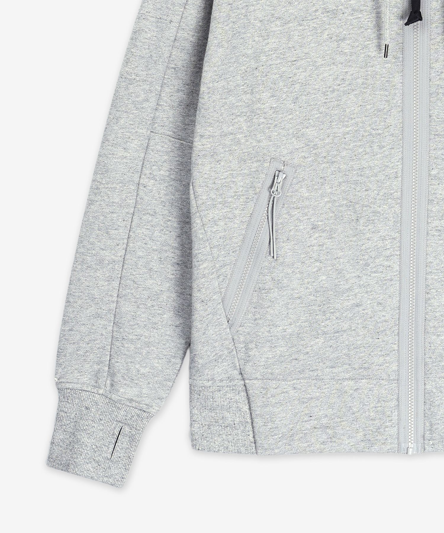 ★C.P. Company★ Diagonal Fleece Zip-Up Hood Greystone Melan MUSINSA | CP Company Diagonal Fleece Zip-Up Hoodie