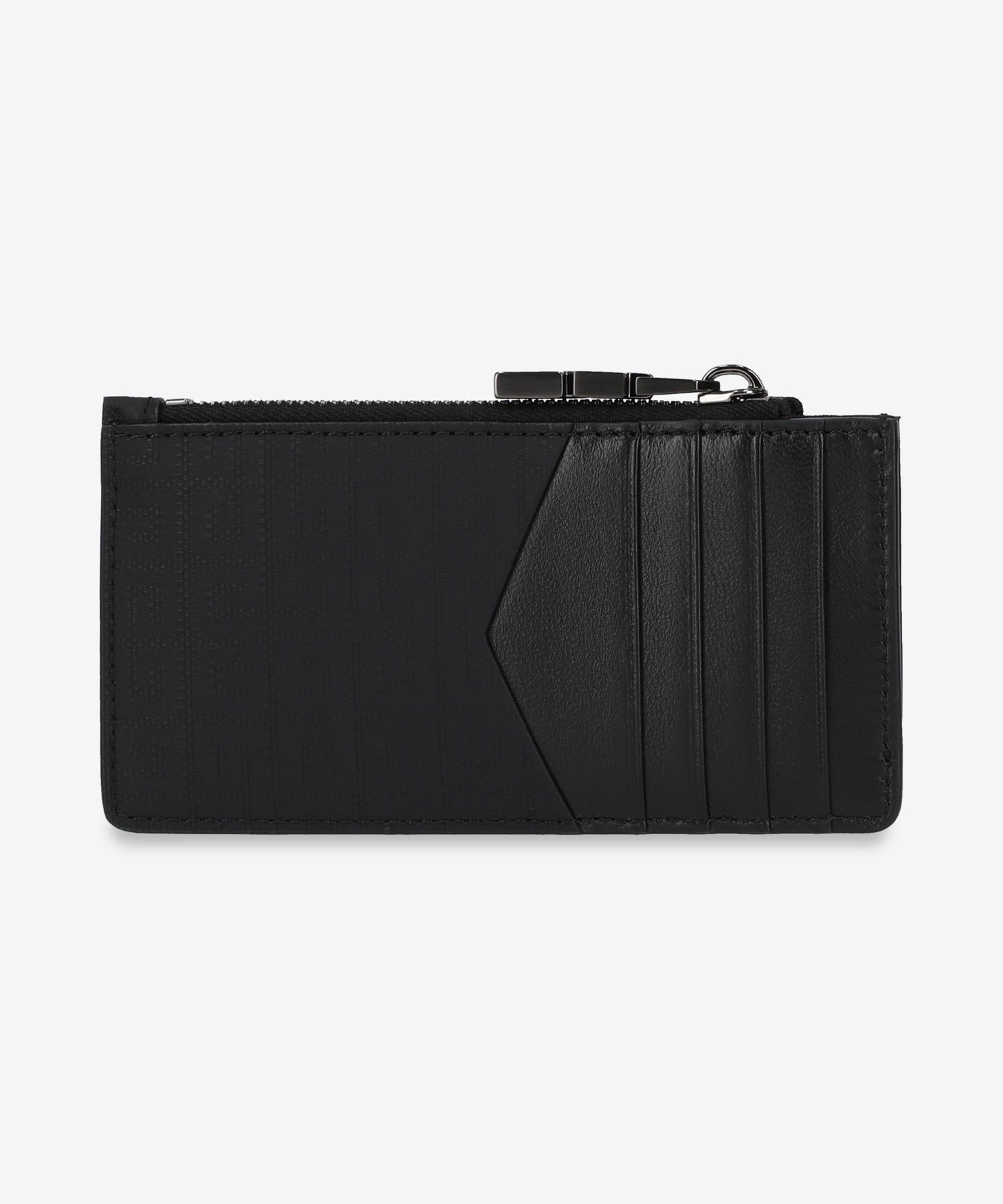MUSINSA | GIVENCHY Tone-on-Tone Logo Zipper Card Holder