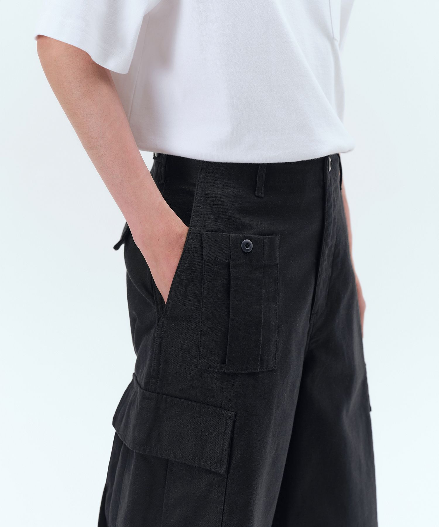 ★MUSINSA STANDARD★ British Army Cargo Bermuda Pants Black MUSINSA | MUSINSA STANDARD British Army Cargo Bermuda Pants