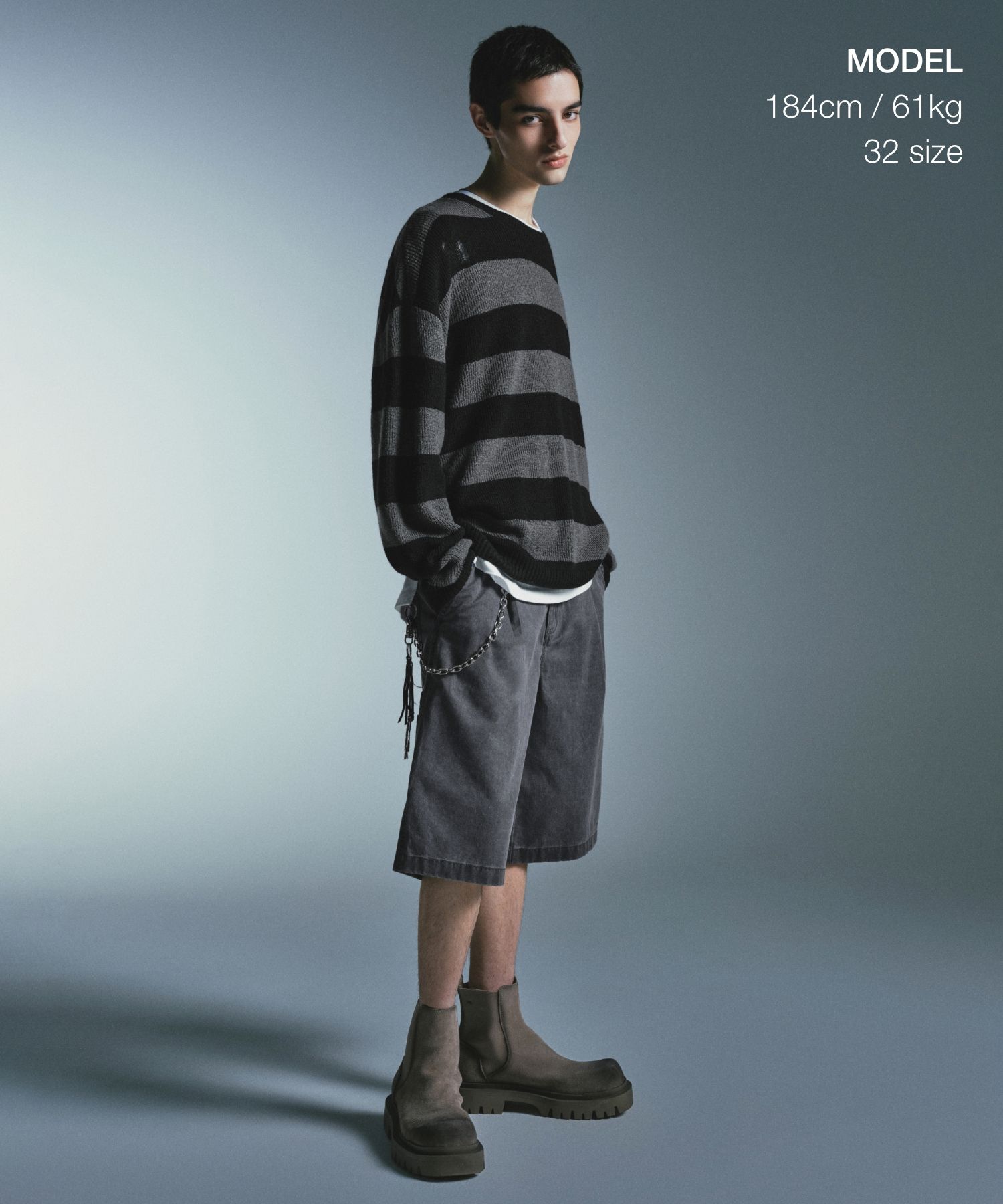 ★MUSINSA STANDARD★ Pigment Carpenter Bermuda Pants Charcoa MUSINSA | MUSINSA STANDARD Pigment Carpenter Bermuda Pants