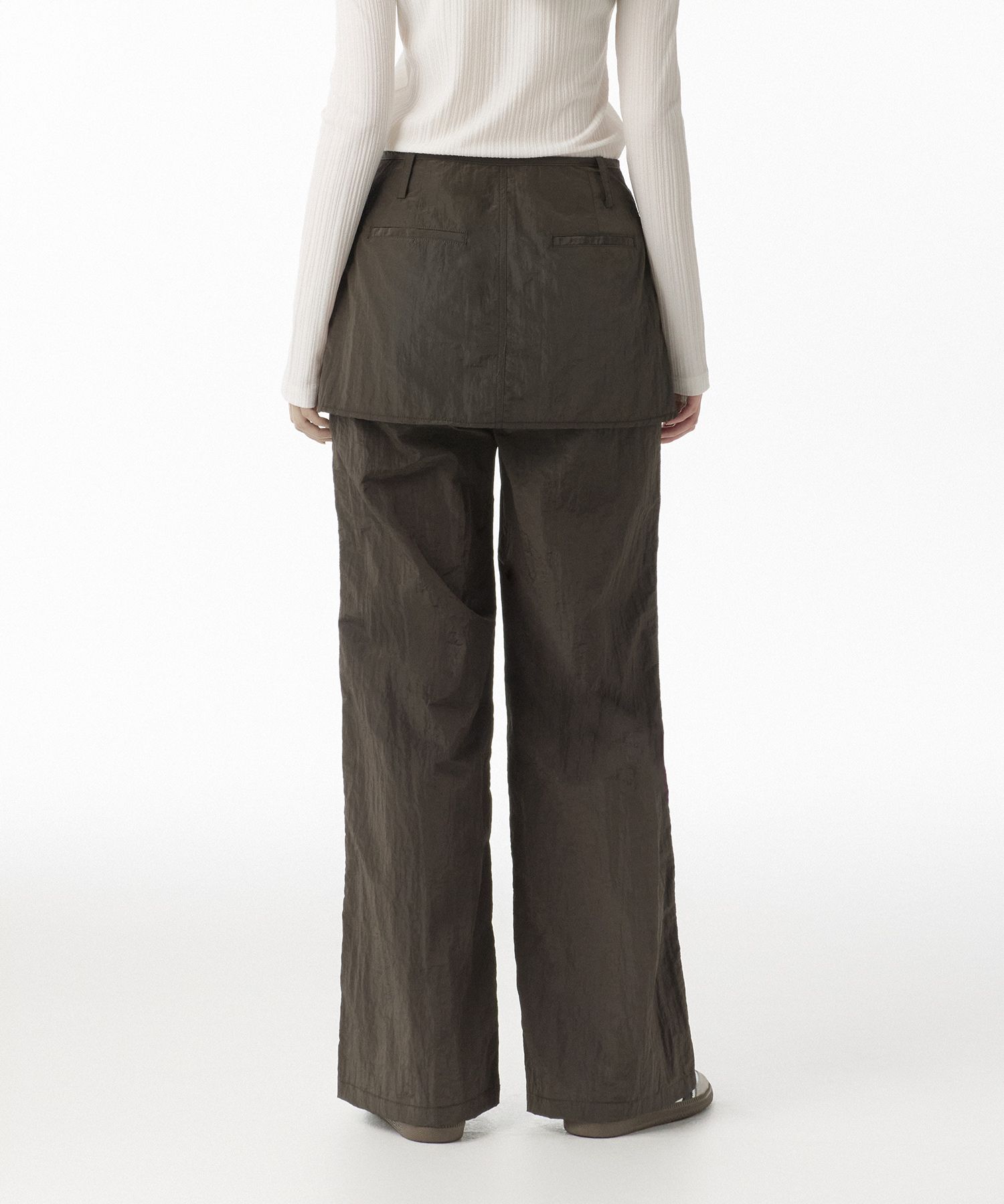 MUSINSA | MUSINSA STANDARD WOMAN Womens Nylon Wrap Skirt Pants