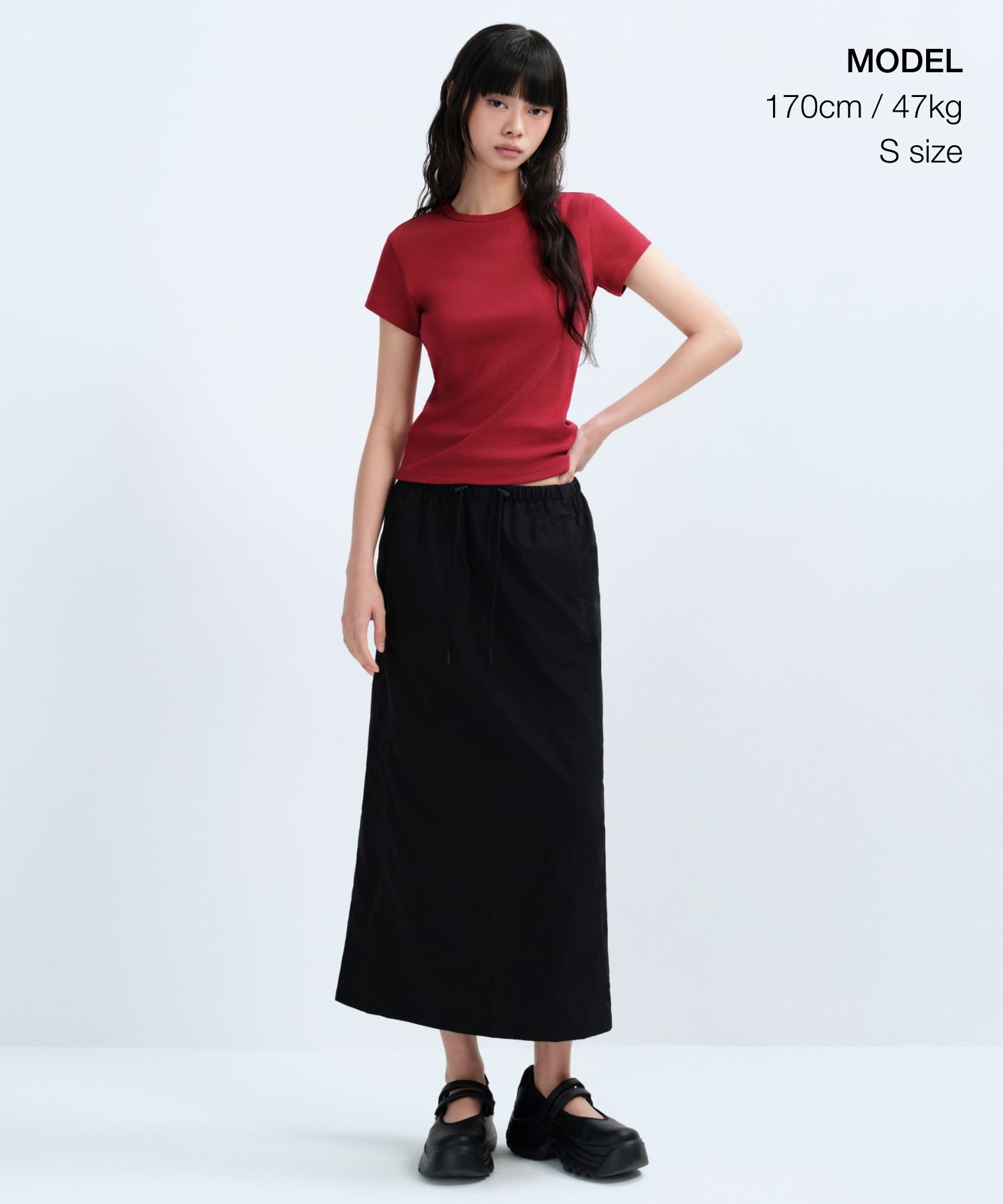 スカート musinsastandardwoman Women's Balloon Banding Long Skirt Blac MUSINSA | MUSINSA STANDARD WOMAN Women's Balloon Banding