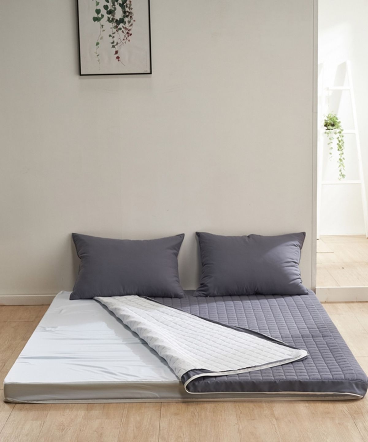 샤이닝홈(SHININGHOME) 마인 S11 5cm 마이크로 누빔 라텍스커버 SS/Q/K 3size 6컬러