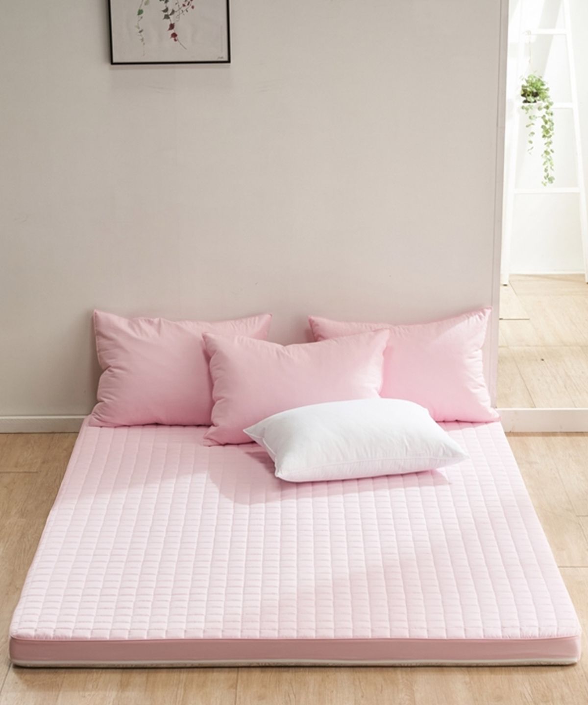 샤이닝홈(SHININGHOME) 마인 S11 5cm 마이크로 누빔 라텍스커버 SS/Q/K 3size 6컬러