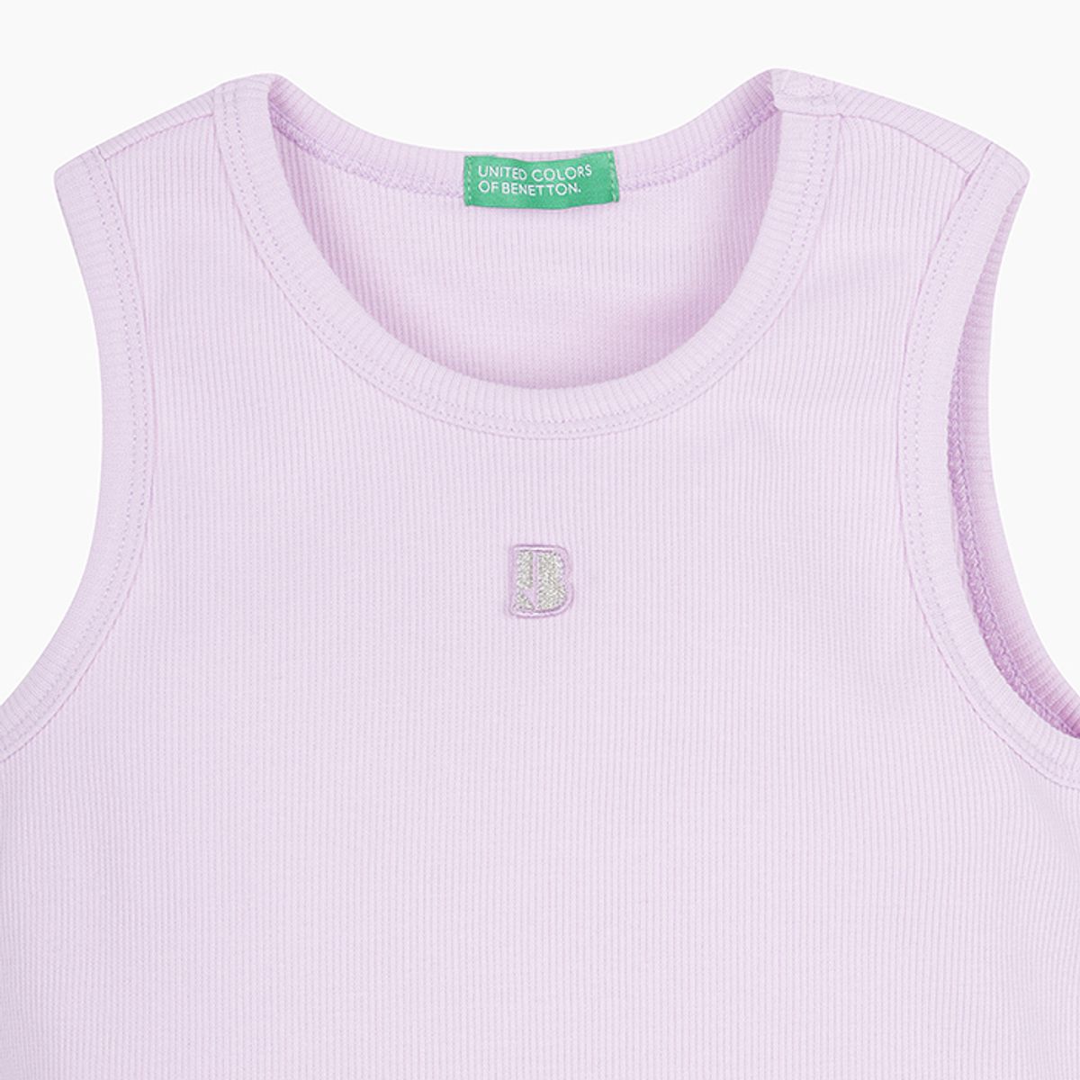 베네통키즈(BENETTONKIDS) 링거 나시 티셔츠_QATS06511LV