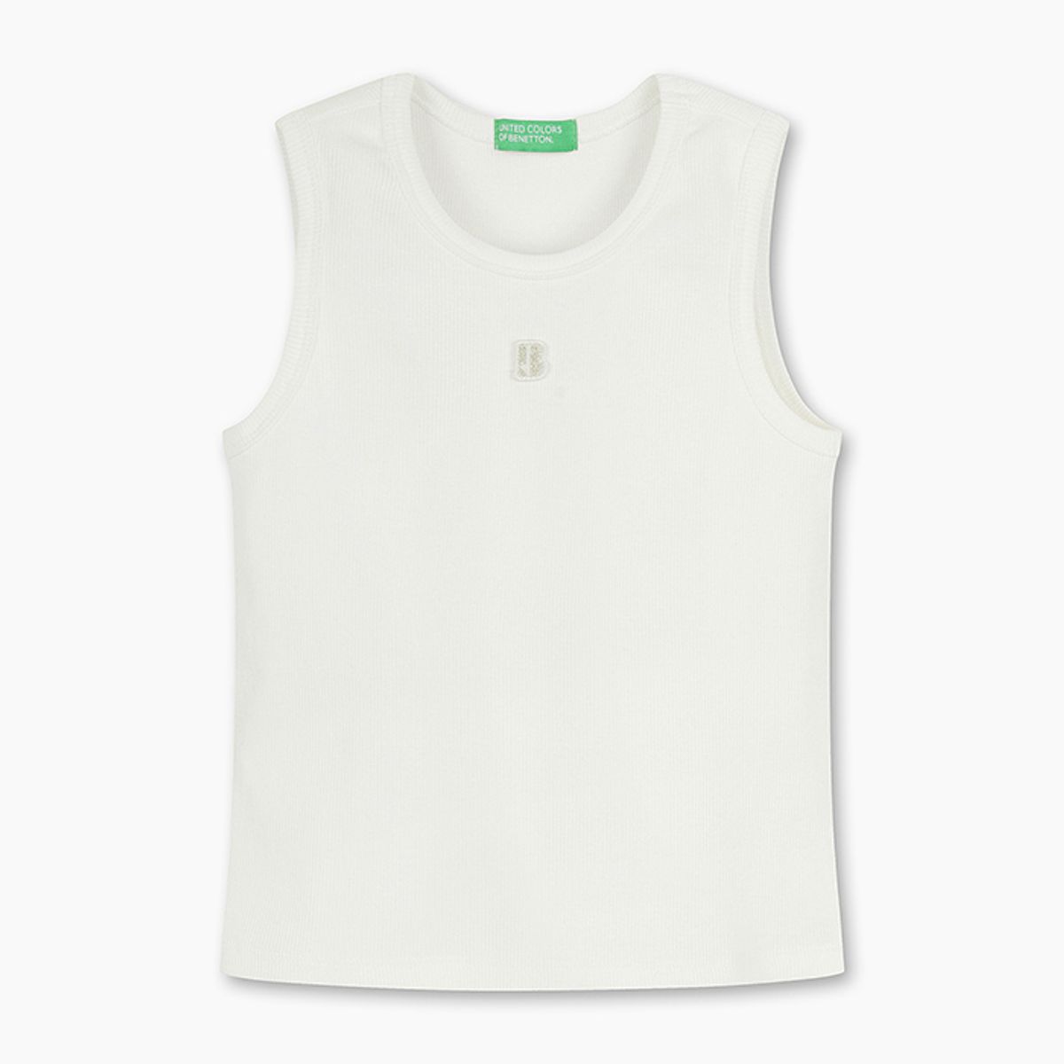 베네통키즈(BENETTONKIDS) 링거 나시 티셔츠_QATS06511IV