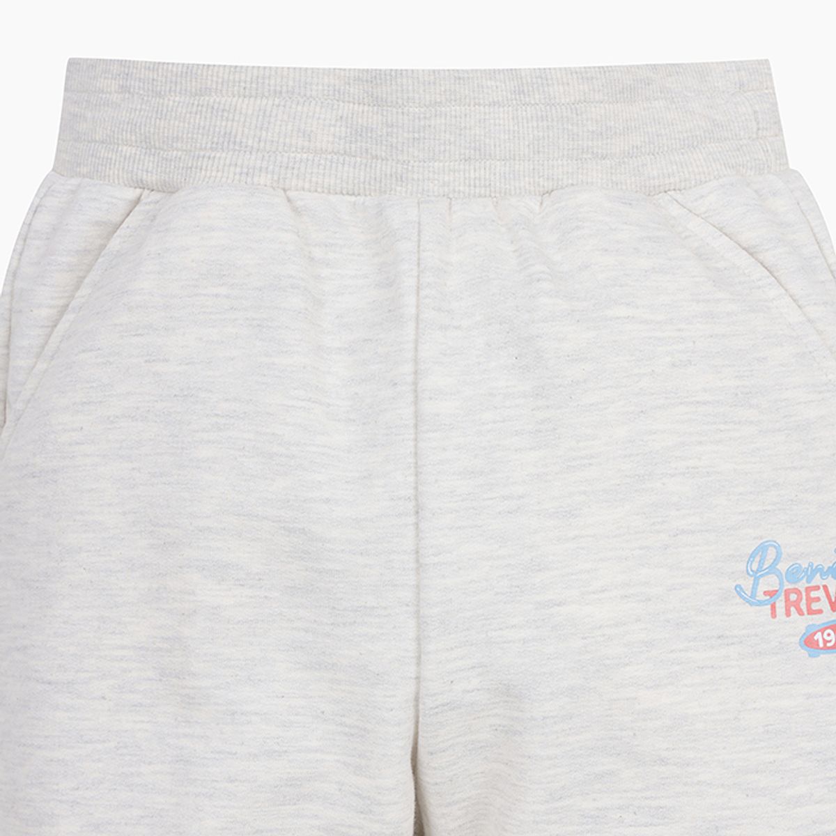 베네통키즈(BENETTONKIDS) 레터링 조거팬츠_QATP04511MG