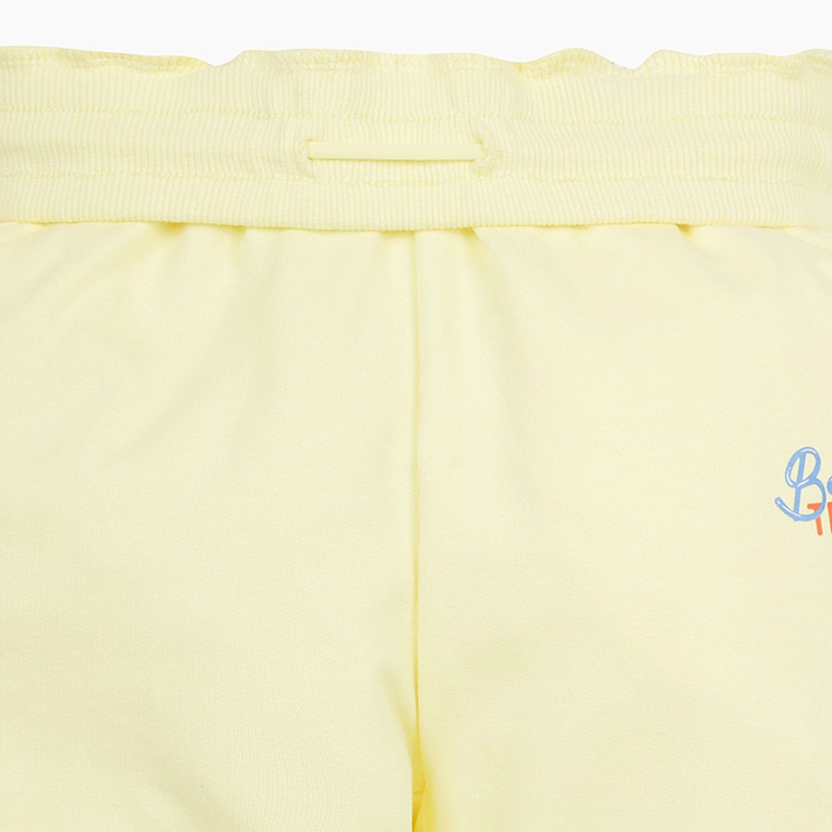 베네통키즈(BENETTONKIDS) 레터링 조거팬츠_QATP04511YE