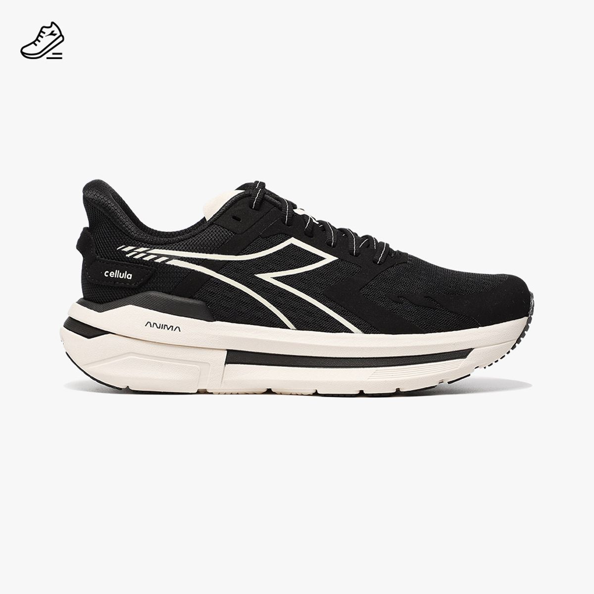 디아도라(diadora) 세룰라 우먼 BLACK