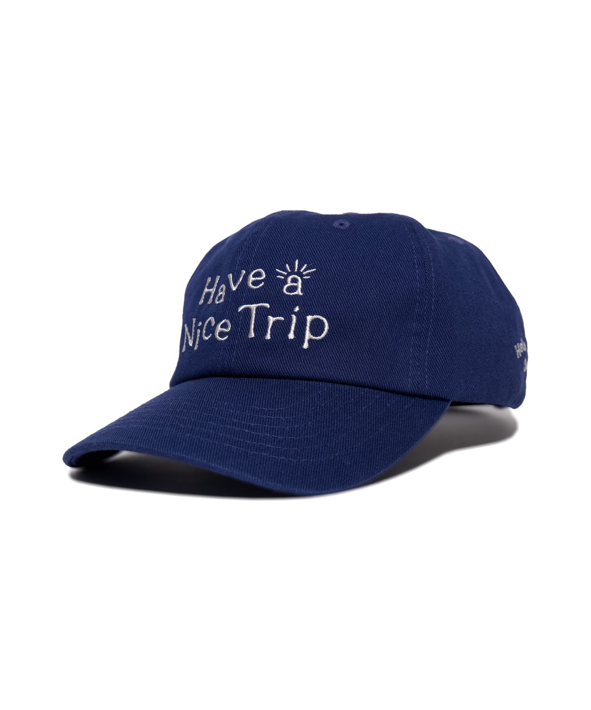 헬로 선라이즈(HELLO SUNRISE) Have a Nice Trip Ball Cap_Deep Blue
