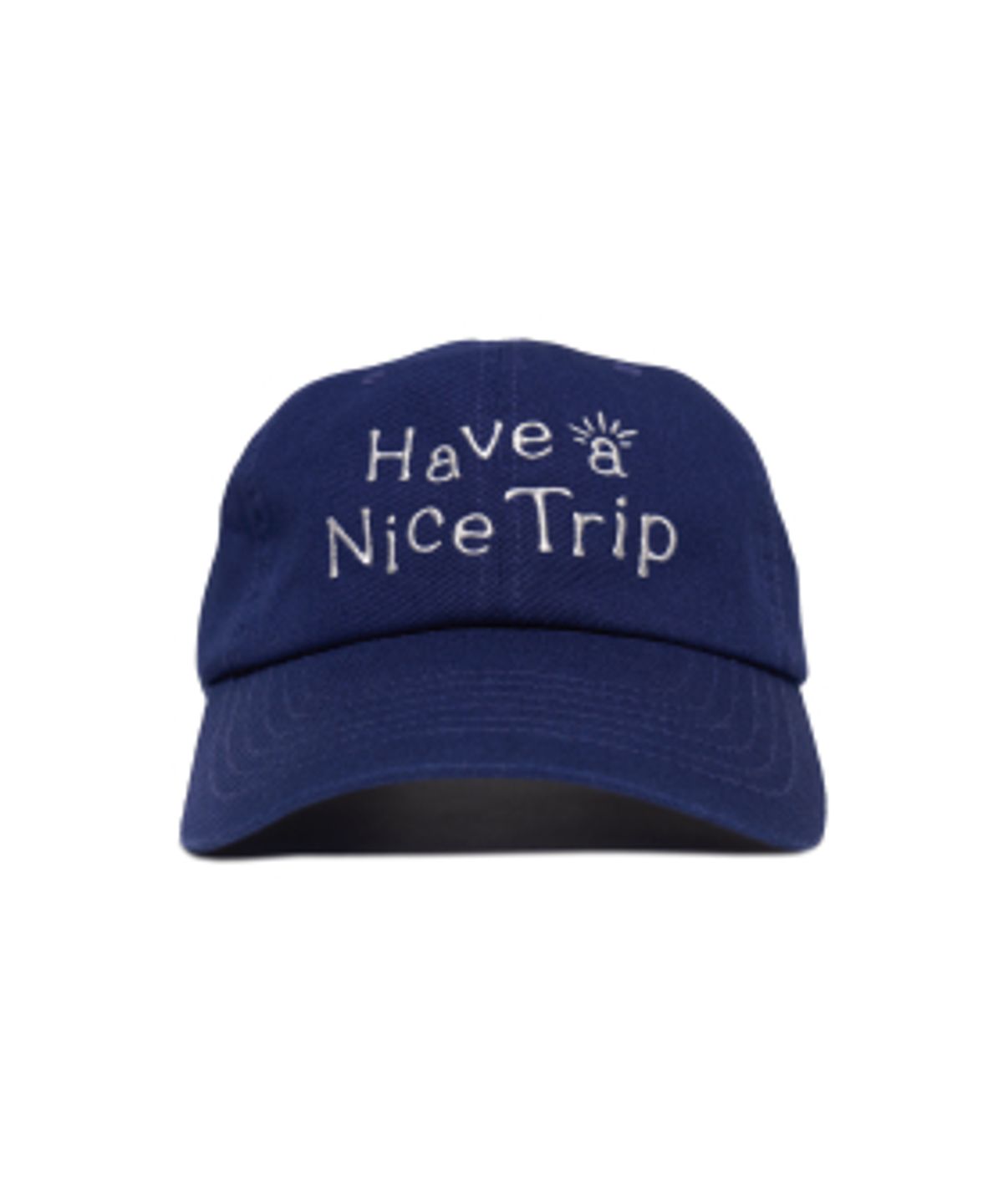 헬로 선라이즈(HELLO SUNRISE) Have a Nice Trip Ball Cap_Deep Blue