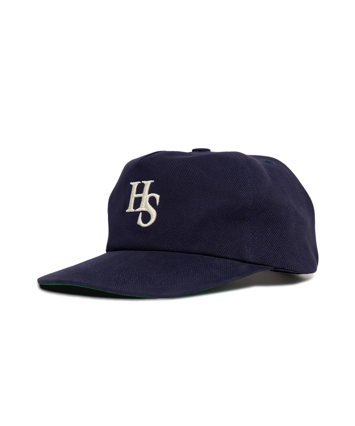 헬로 선라이즈(HELLO SUNRISE) HS Logo Relaxed Fit 5panel Cap_Navy