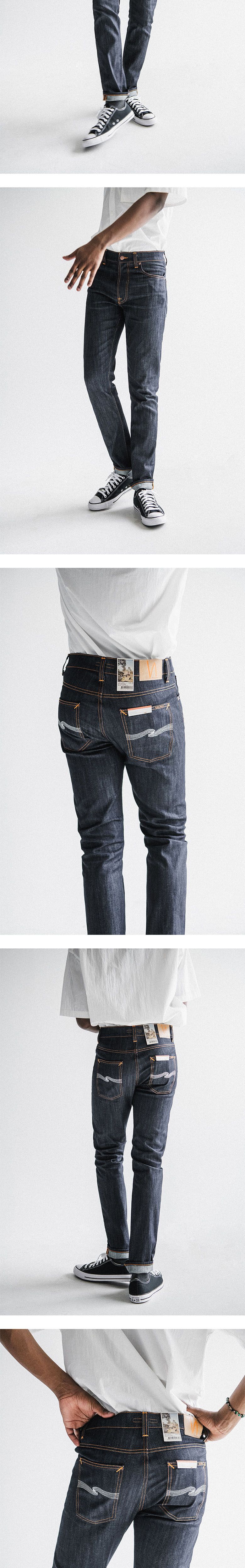 MUSINSA | NUDIEJEANS Lean Dean Dry Ecru Embo 112742
