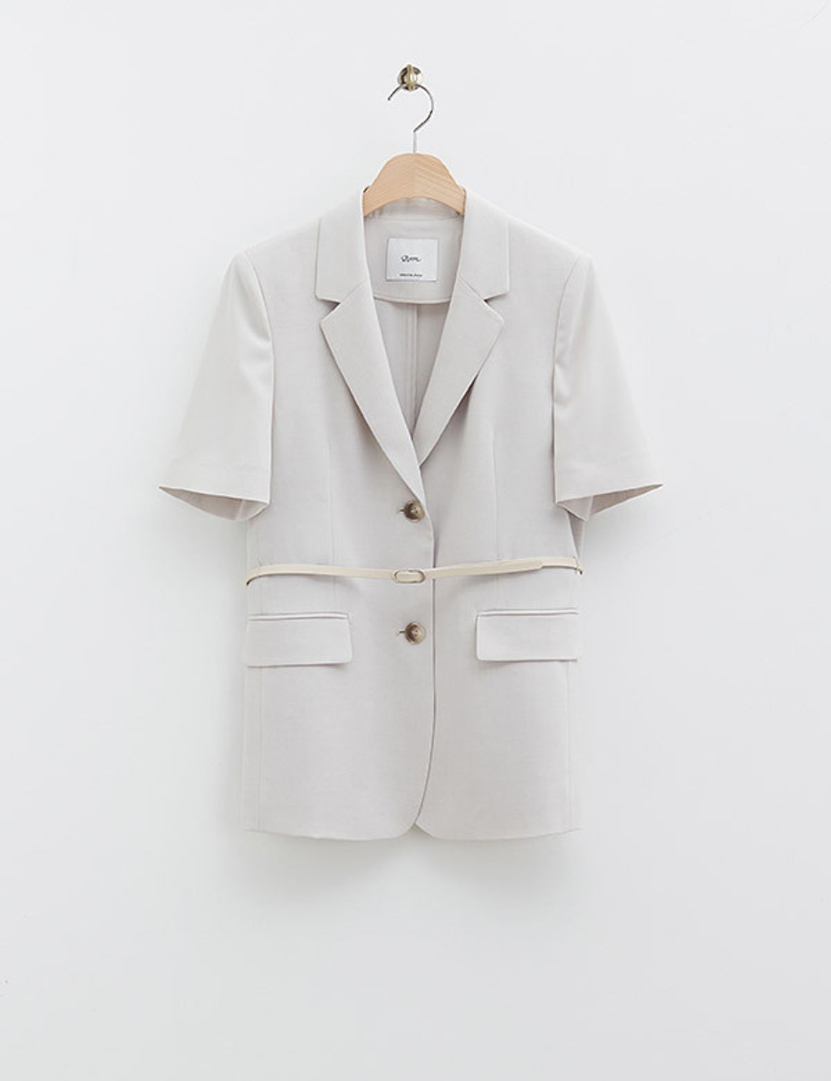 로엠(ROEM) 린넨라이크 반팔 자켓(3colors)_RMJKE25R14