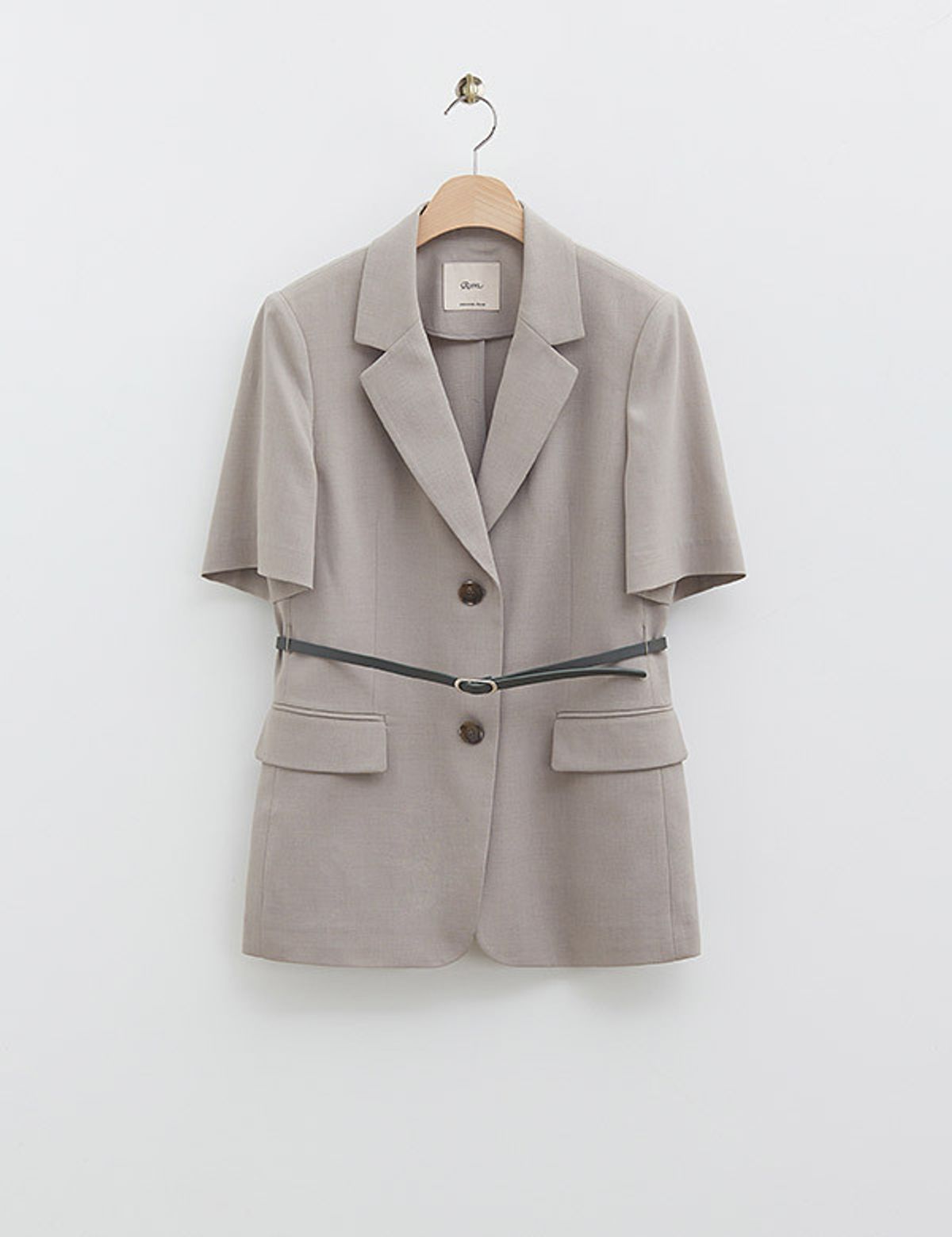 로엠(ROEM) 린넨라이크 반팔 자켓(3colors)_RMJKE25R14