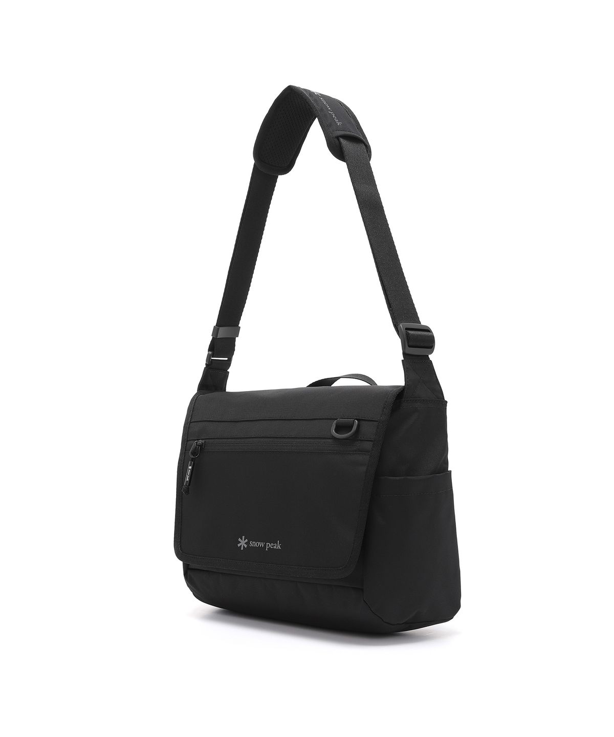 스노우피크 어패럴(SNOWPEAK APPAREL) 윈젤 크로스 메신저백 (S25SUFCB05) Black
