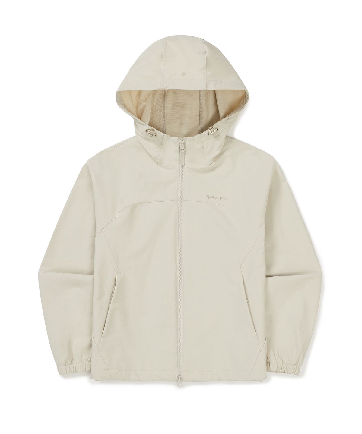 스노우피크 어패럴(SNOWPEAK APPAREL) 라고 여성 바람막이 (S25SWTWB27) Butter Ivory