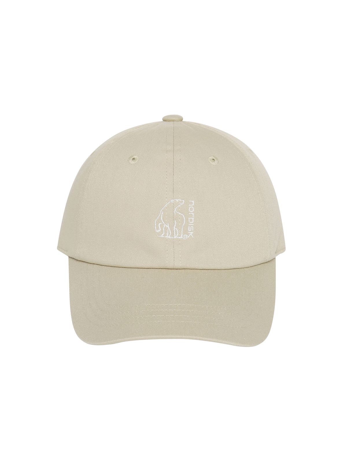 노르디스크(NORDISK) [시그니처] 폴라베어 로고 코튼 볼캡_Beige