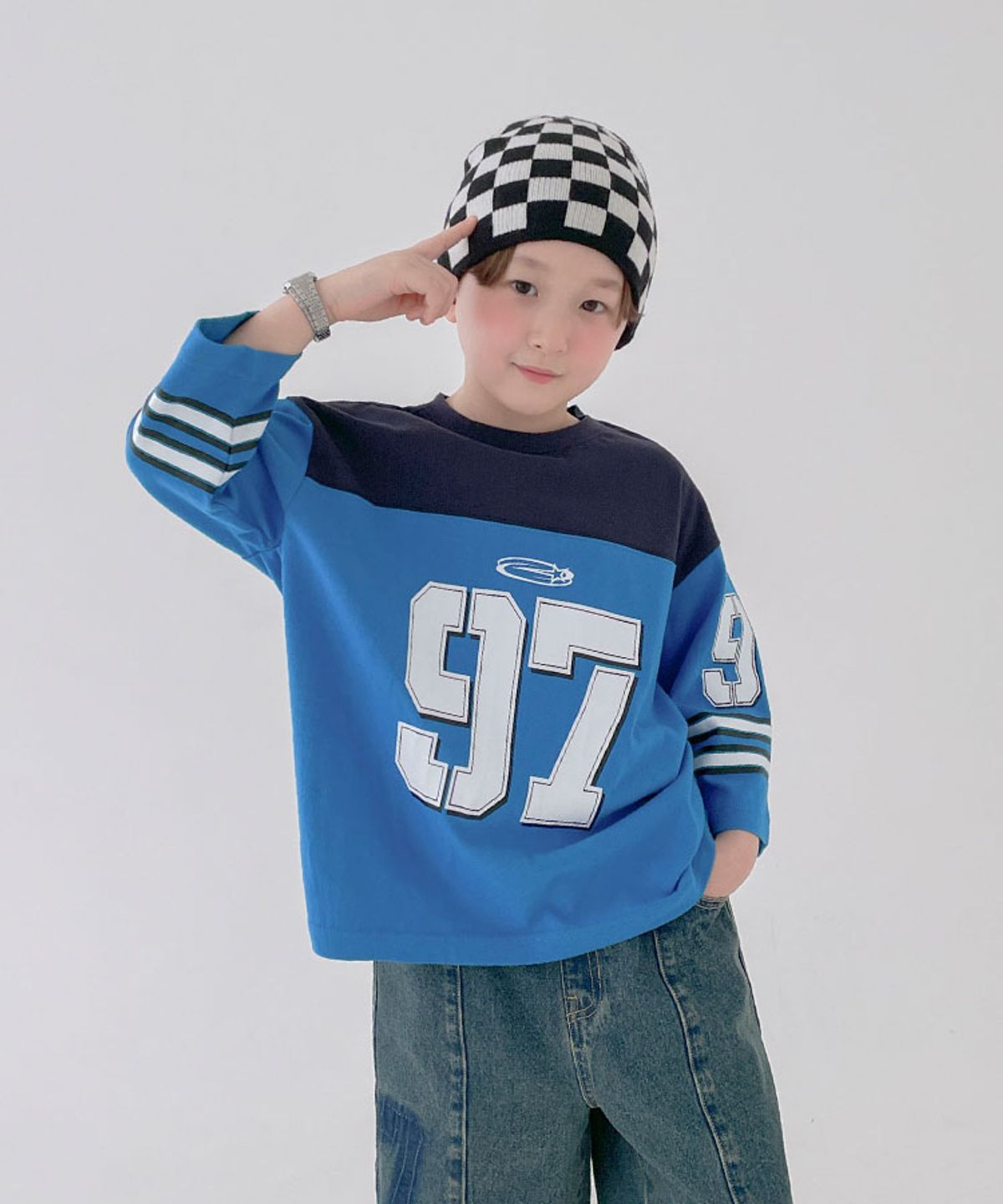 베리클로젯(BERRYCLOSET) 넘버 어센틱 티셔츠