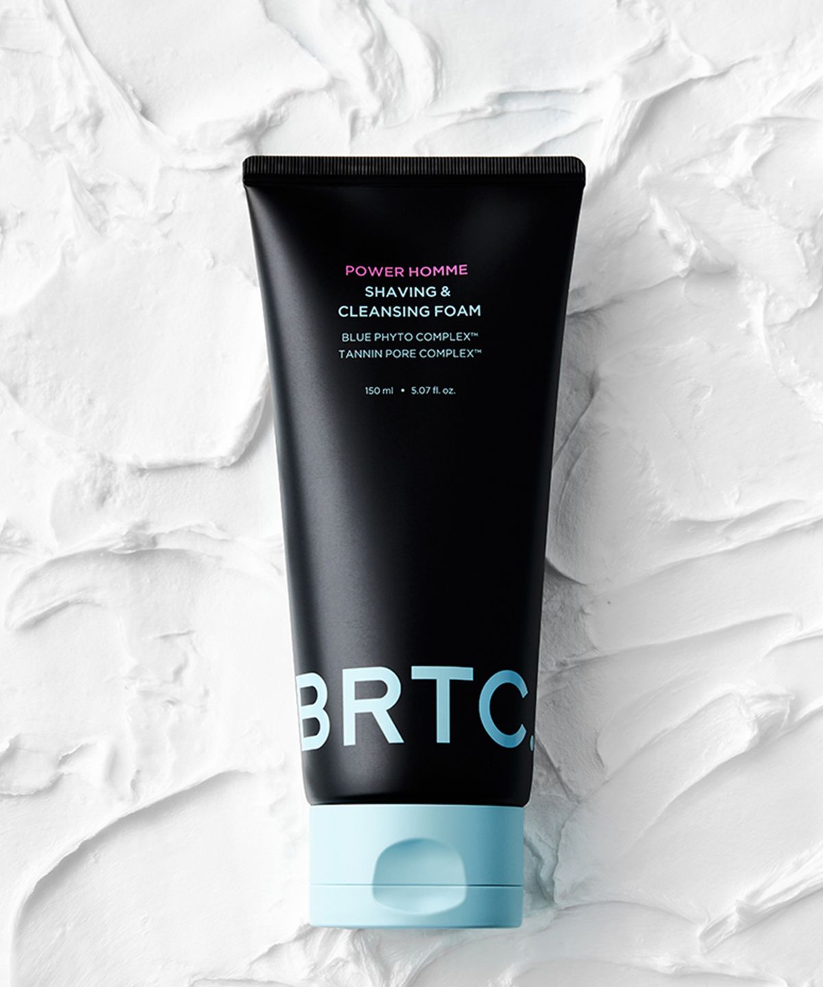 비알티씨(BRTC) 파워 옴므 쉐이빙 앤 클렌징 폼 150ml
