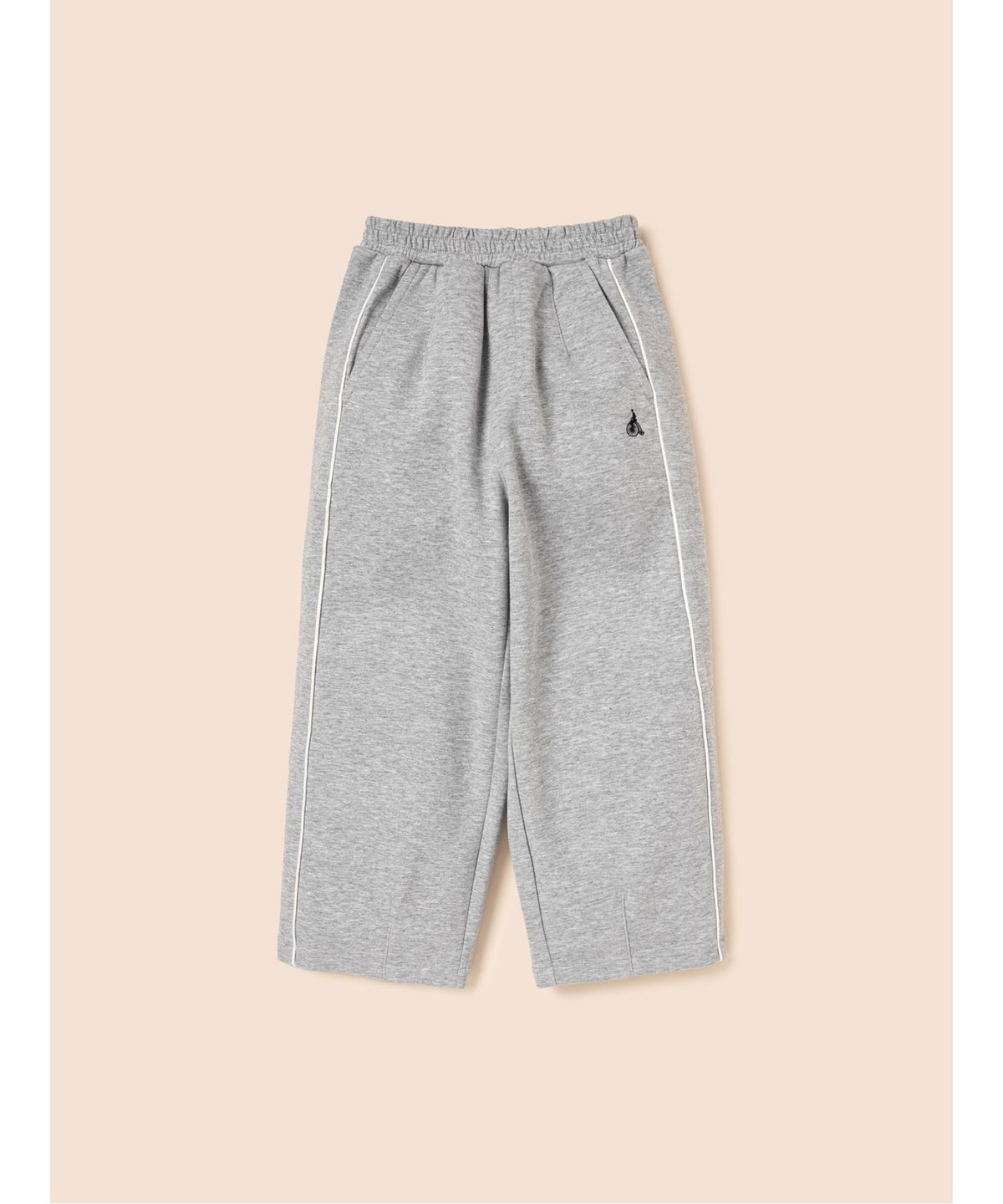 빈폴 키즈(BEANPOLE KIDS) 저지 와이드 팬츠  그레이 (BI5121U023)