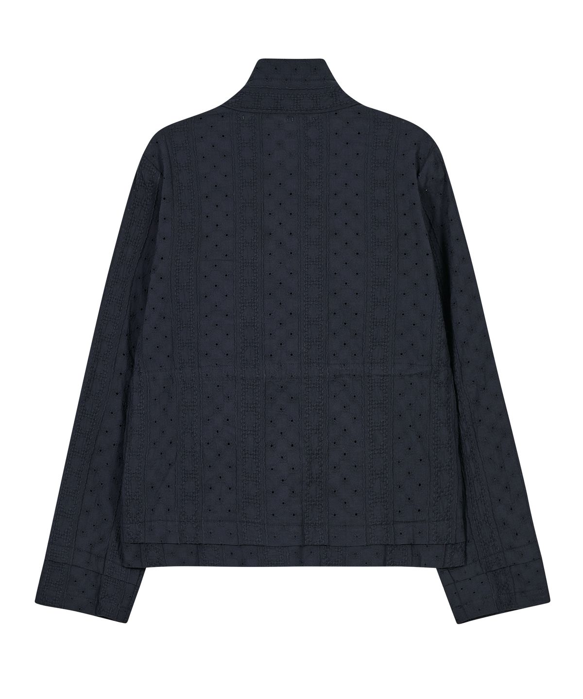 타입서비스(TYPESERVICE) String Trimmed Lace Jacket [Navy]