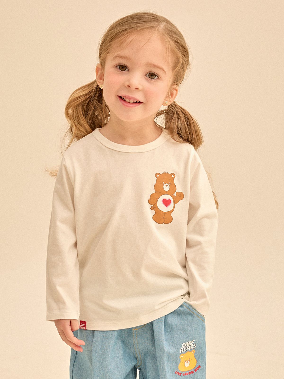 케어베어(CAREBEARS) 케어베어즈 베이직티셔츠