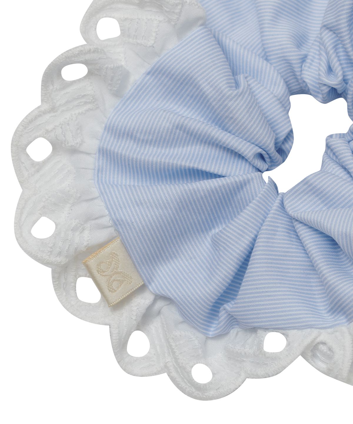타입서비스(TYPESERVICE) Lace Scrunchie [Sky Blue]