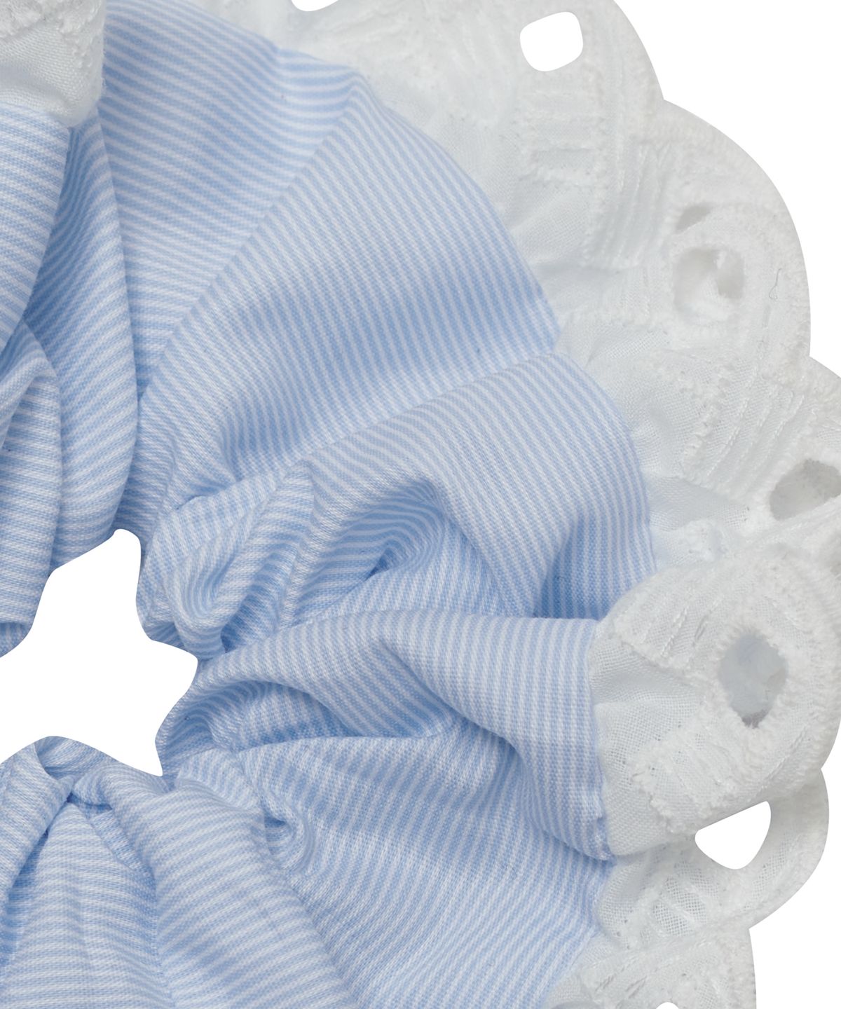 타입서비스(TYPESERVICE) Lace Scrunchie [Sky Blue]