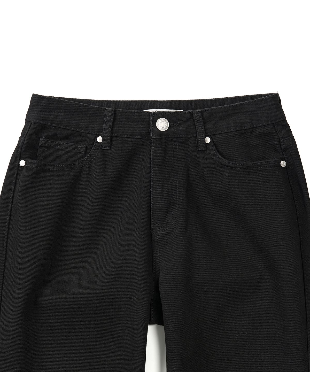 엑스컨테이너(EXCONTAINER) WIDE DENIM PANTS (BLACK)