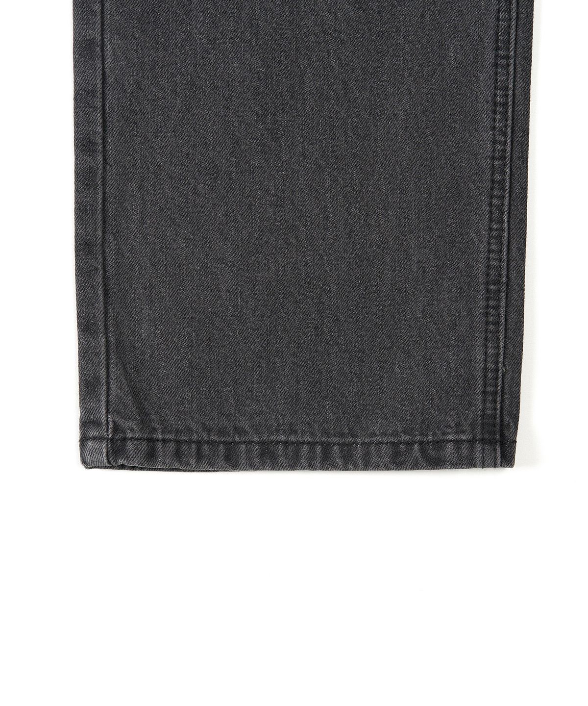 엑스컨테이너(EXCONTAINER) WIDE DENIM PANTS (DARK GREY)