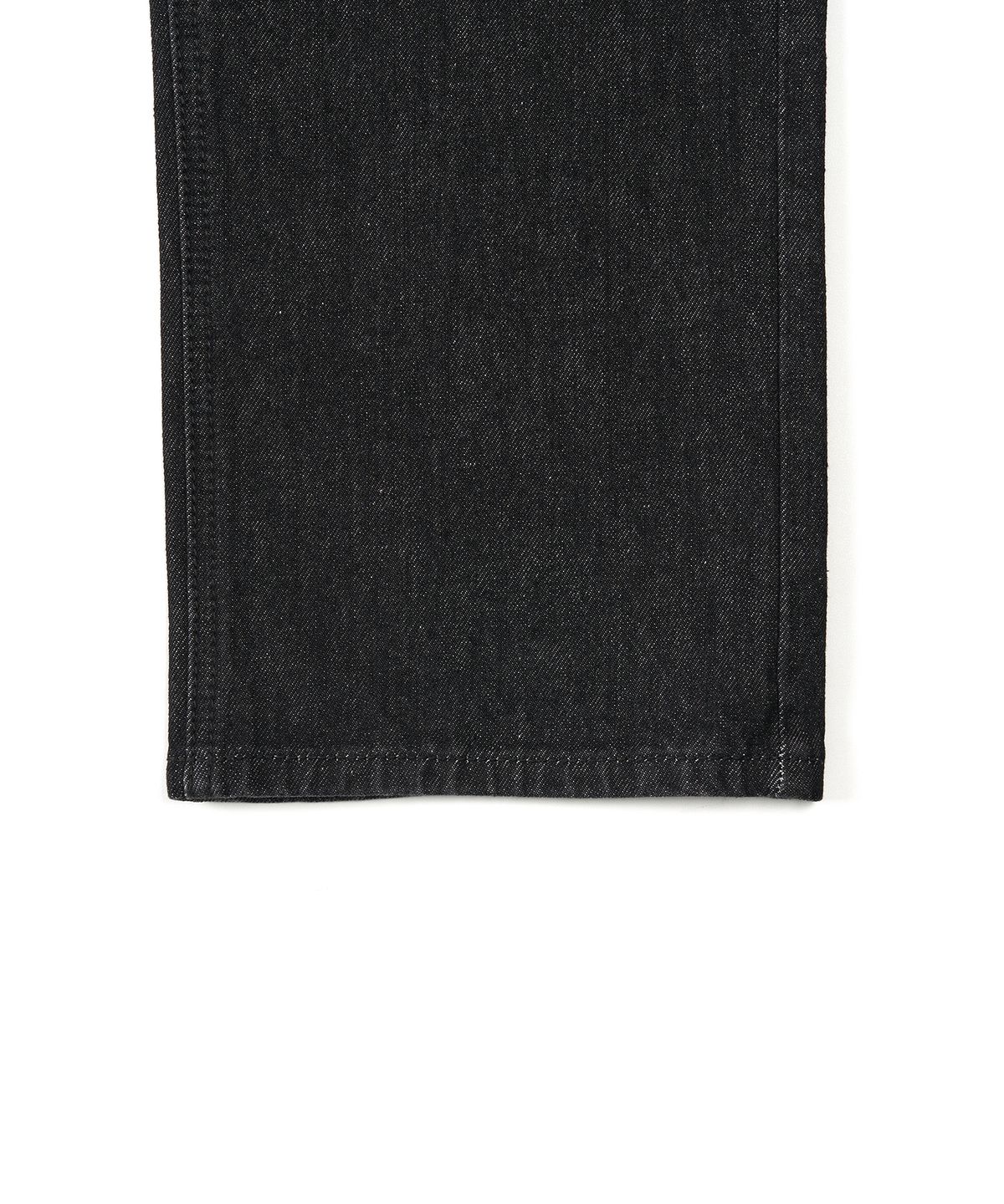 엑스컨테이너(EXCONTAINER) WIDE DENIM PANTS (RAW BLACK)
