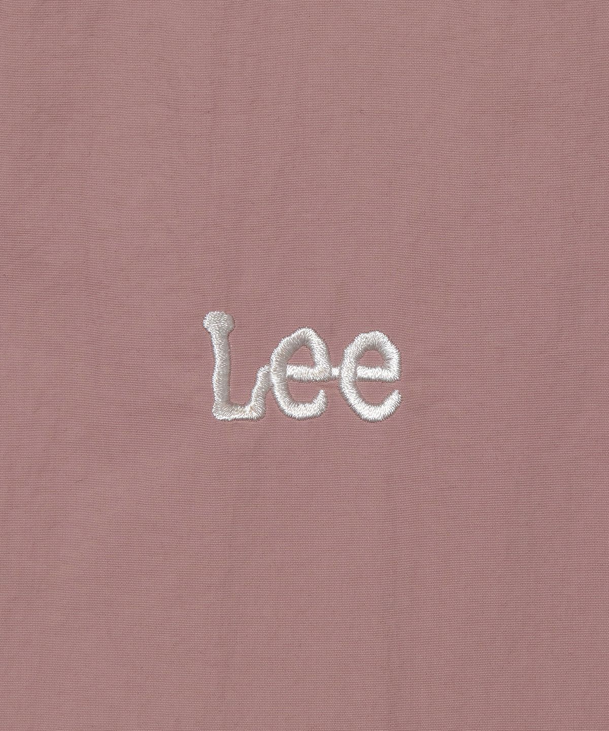 리(LEE) 나일론 후드 윈드브레이커 라이트 핑크