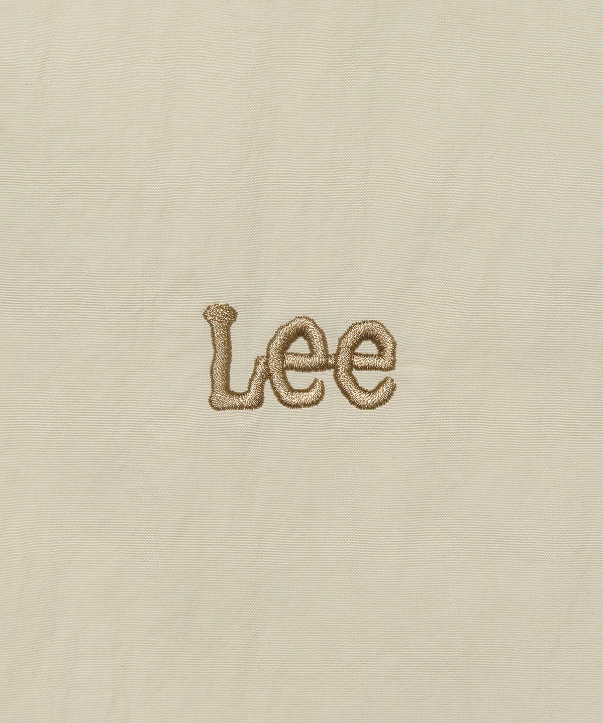 리(LEE) 나일론 후드 윈드브레이커 라이트 베이지