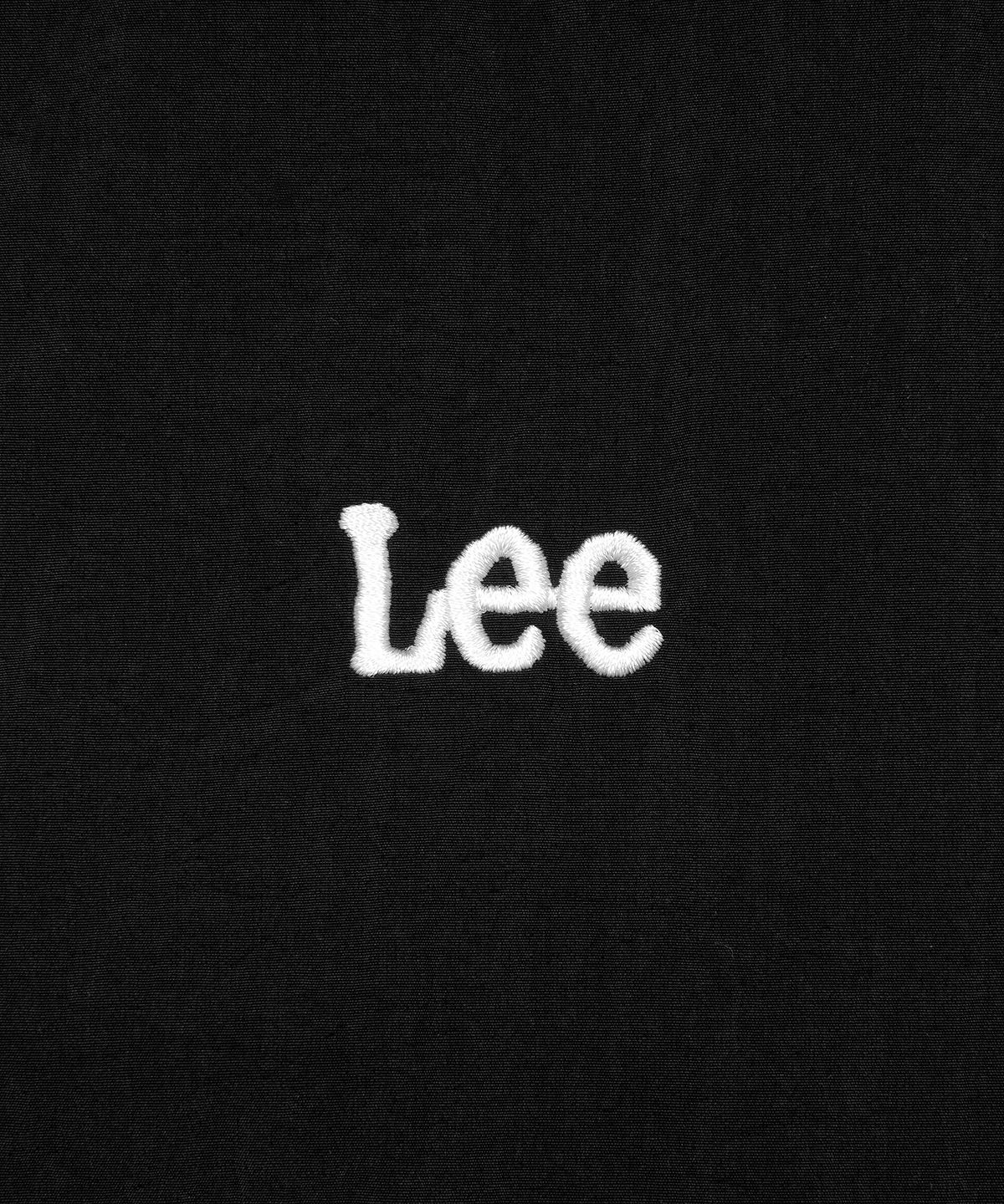 리(LEE) 나일론 후드 윈드브레이커 블랙