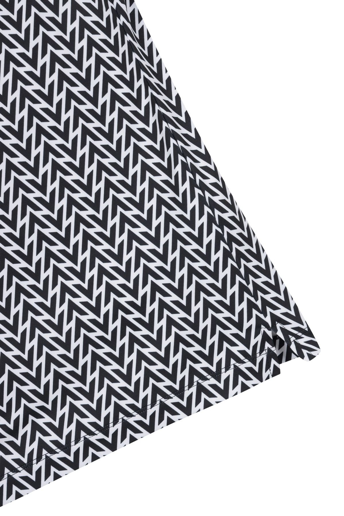 왁(WAAC) Men Arrow Pattern SS Polo_WMTCM25906BKX