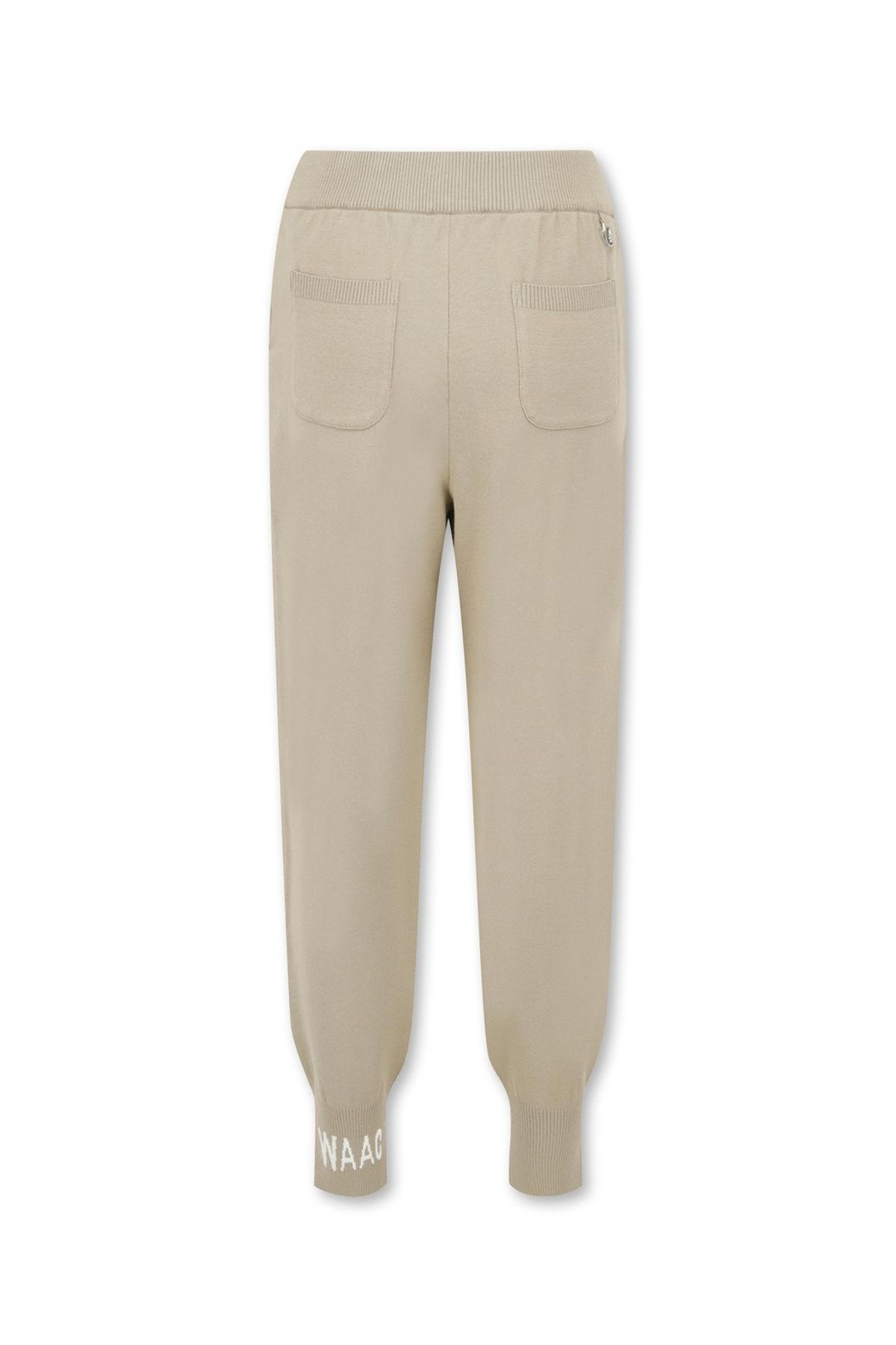 왁(WAAC) WAAC THE ORIGINAL Women Long Rib Knit Jogger Pants_WWWAS25133BEX