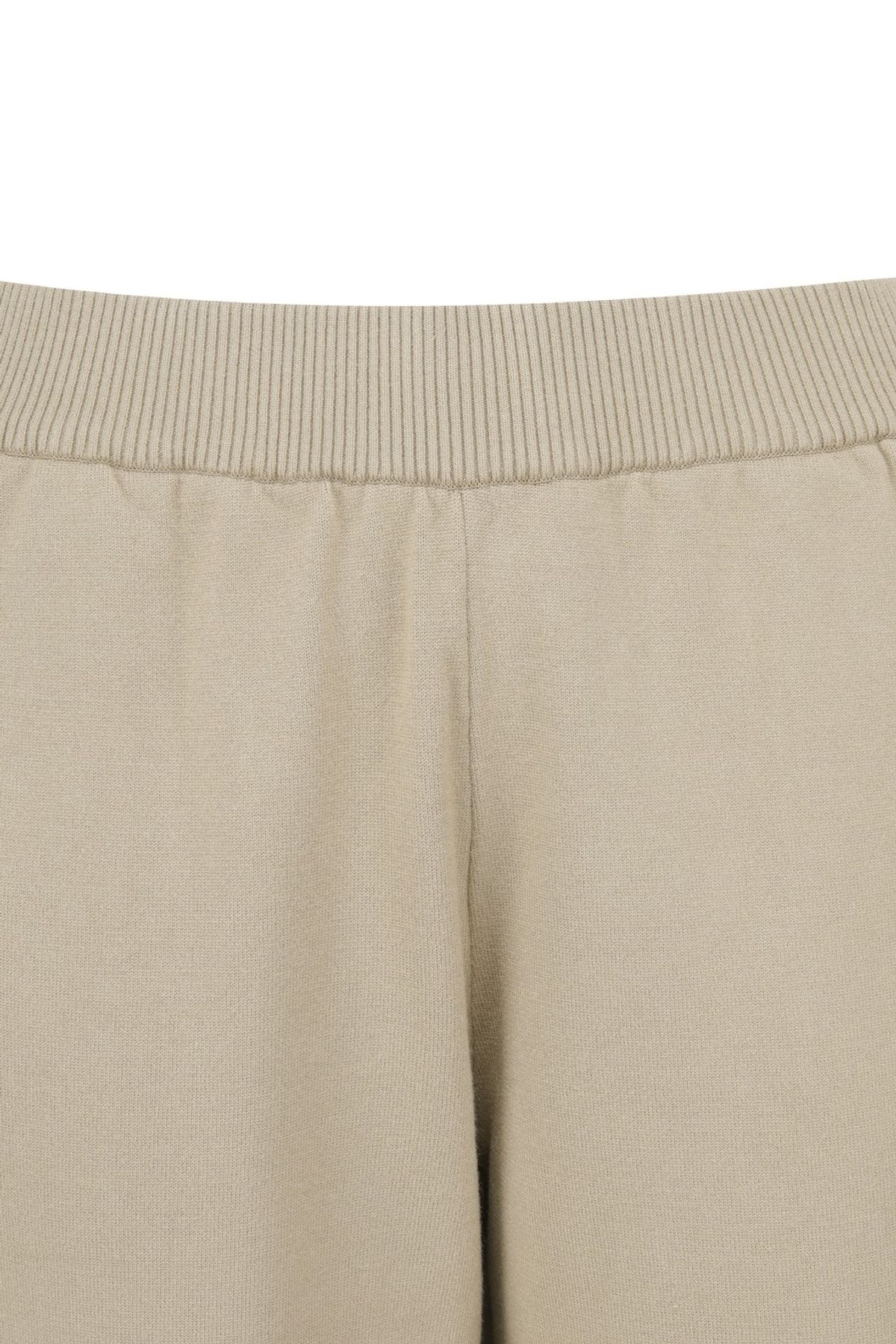왁(WAAC) WAAC THE ORIGINAL Women Long Rib Knit Jogger Pants_WWWAS25133BEX