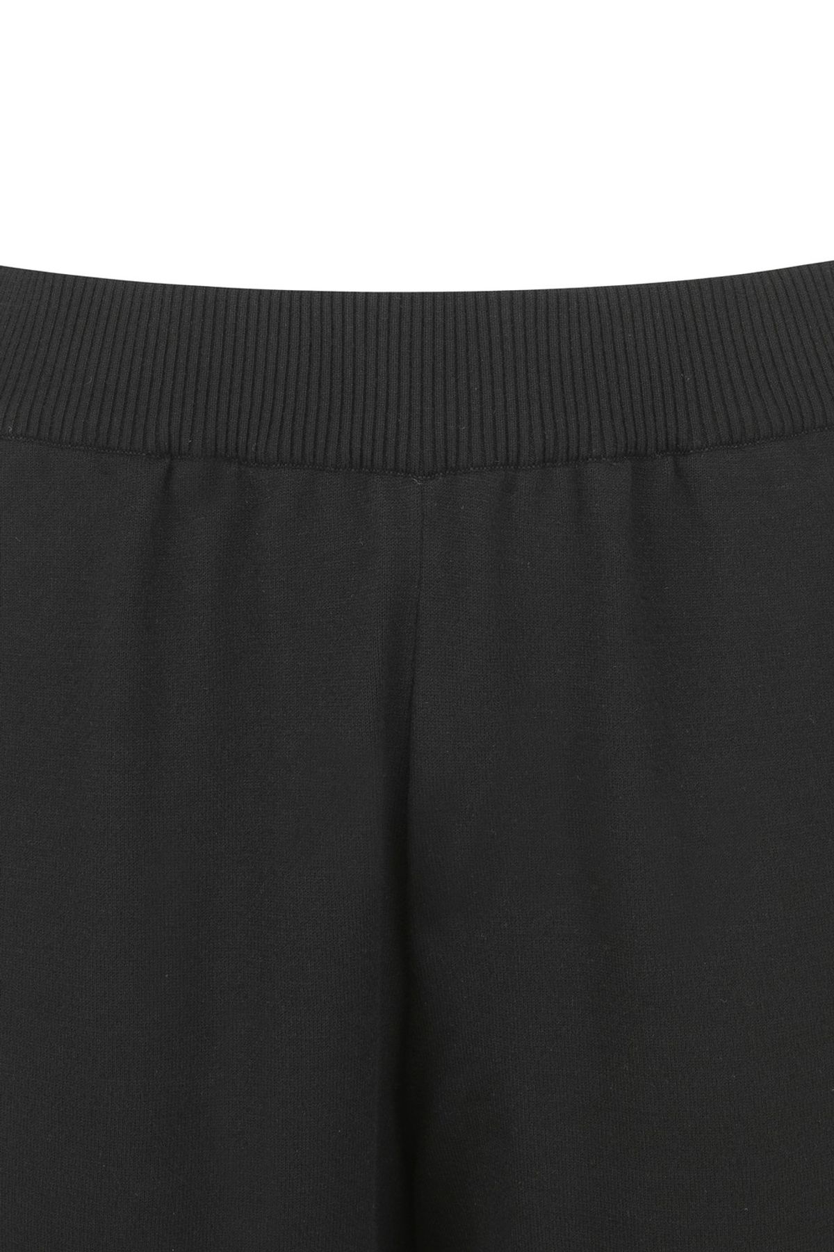 왁(WAAC) WAAC THE ORIGINAL Women Long Rib Knit Jogger Pants_WWWAS25133BKX