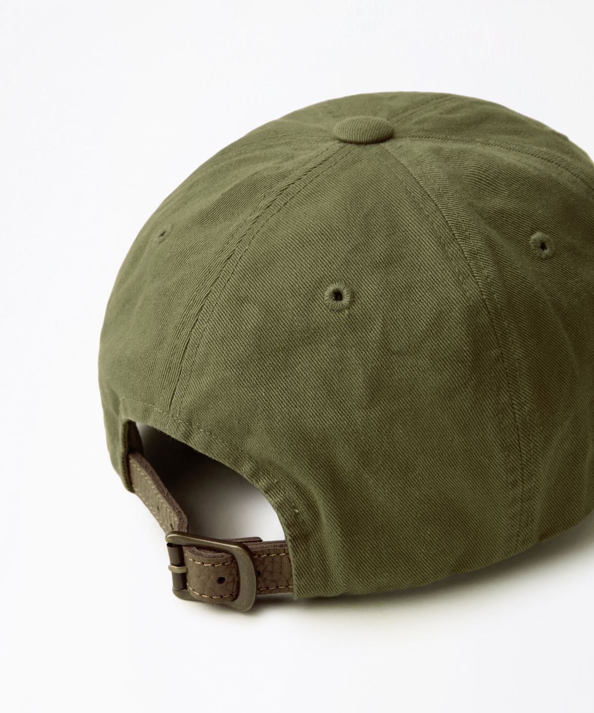 아웃스탠딩(OUTSTANDING) MIGHTY TIGER LOGO BALL CAP_OLIVE