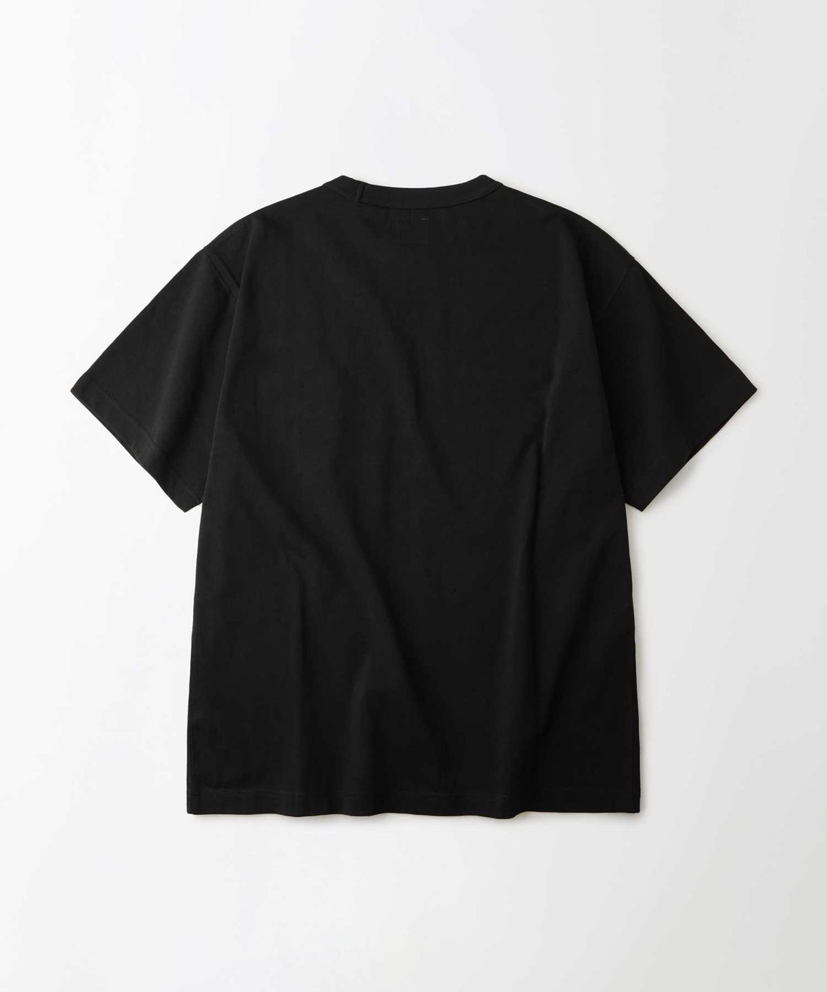 아웃스탠딩(OUTSTANDING) MIGHTY TIGER LOGO POCKET TEE_BLACK