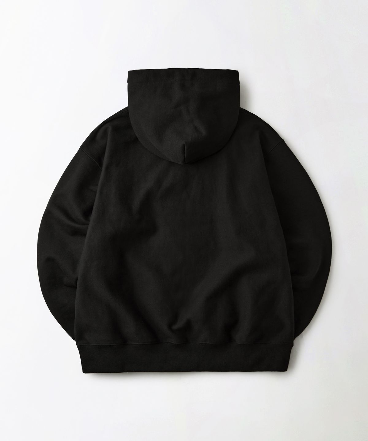 아웃스탠딩(OUTSTANDING) MIGHTY TIGER LOGO HOOD SWEAT_BLACK