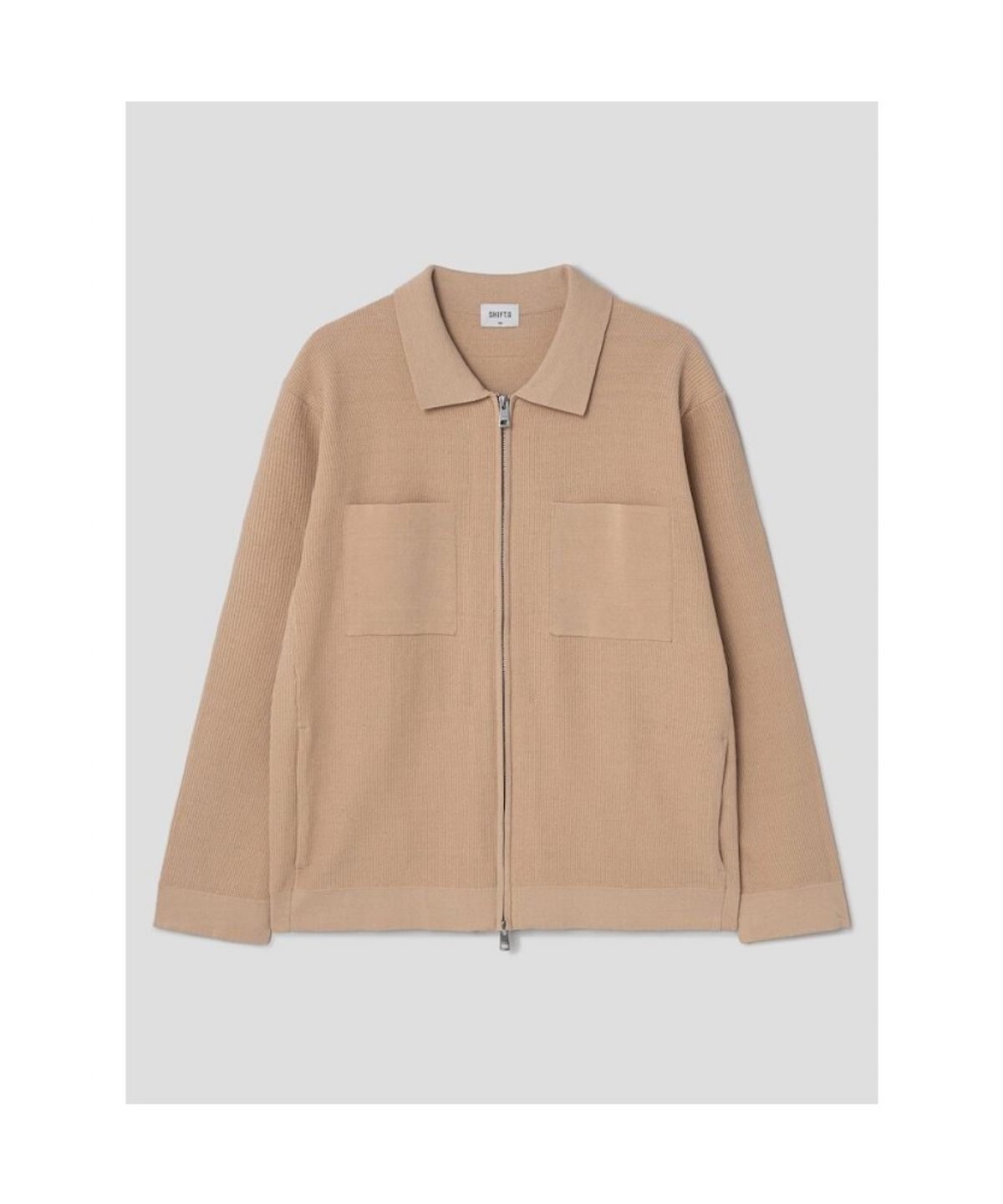 시프트지(SHIFT.G) Zipup Cardigan  Beige