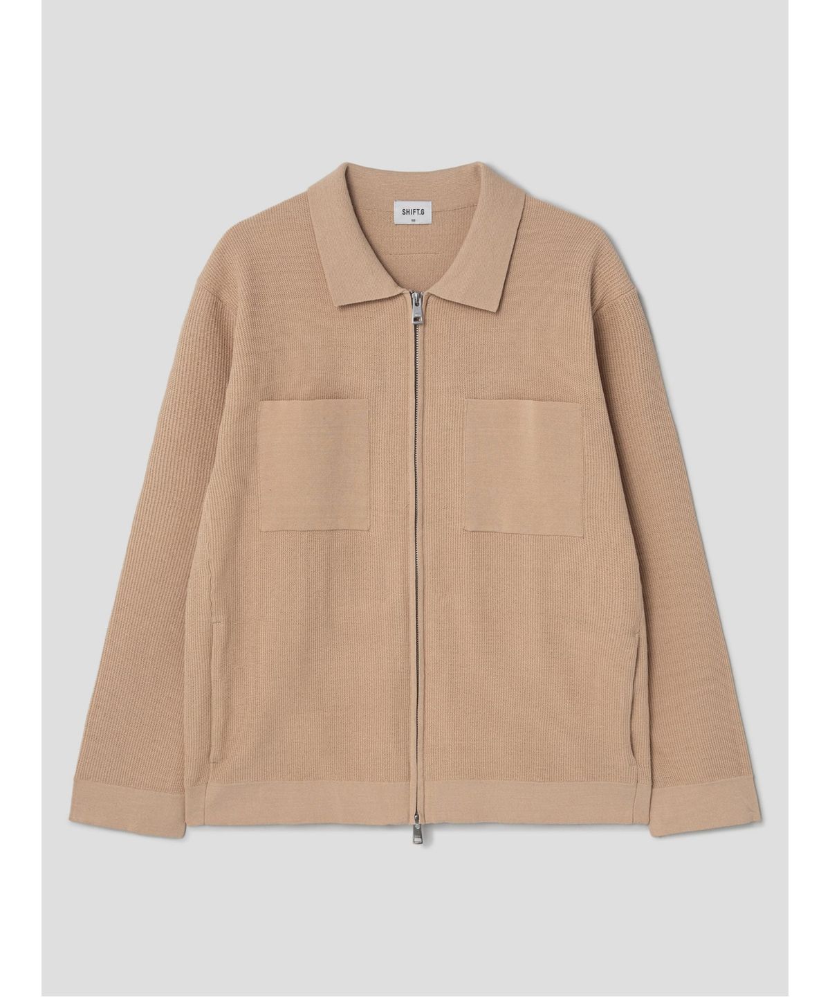 시프트지(SHIFT.G) Zipup Cardigan  Beige