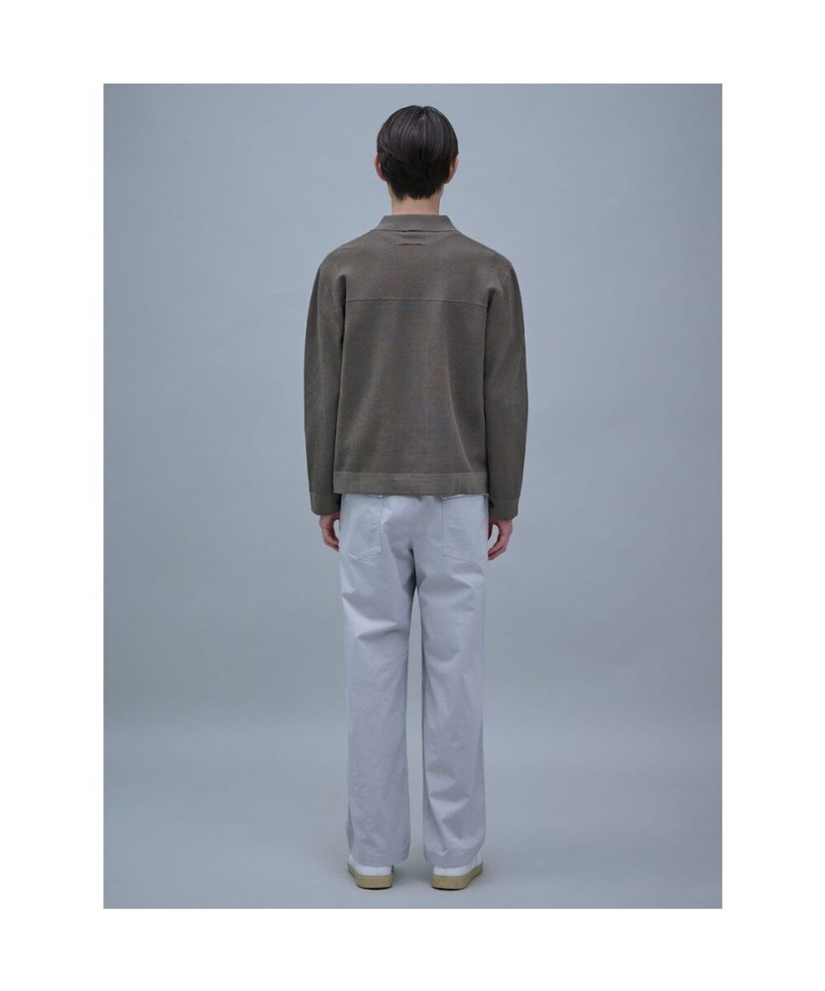 시프트지(SHIFT.G) Zipup Cardigan  Khaki