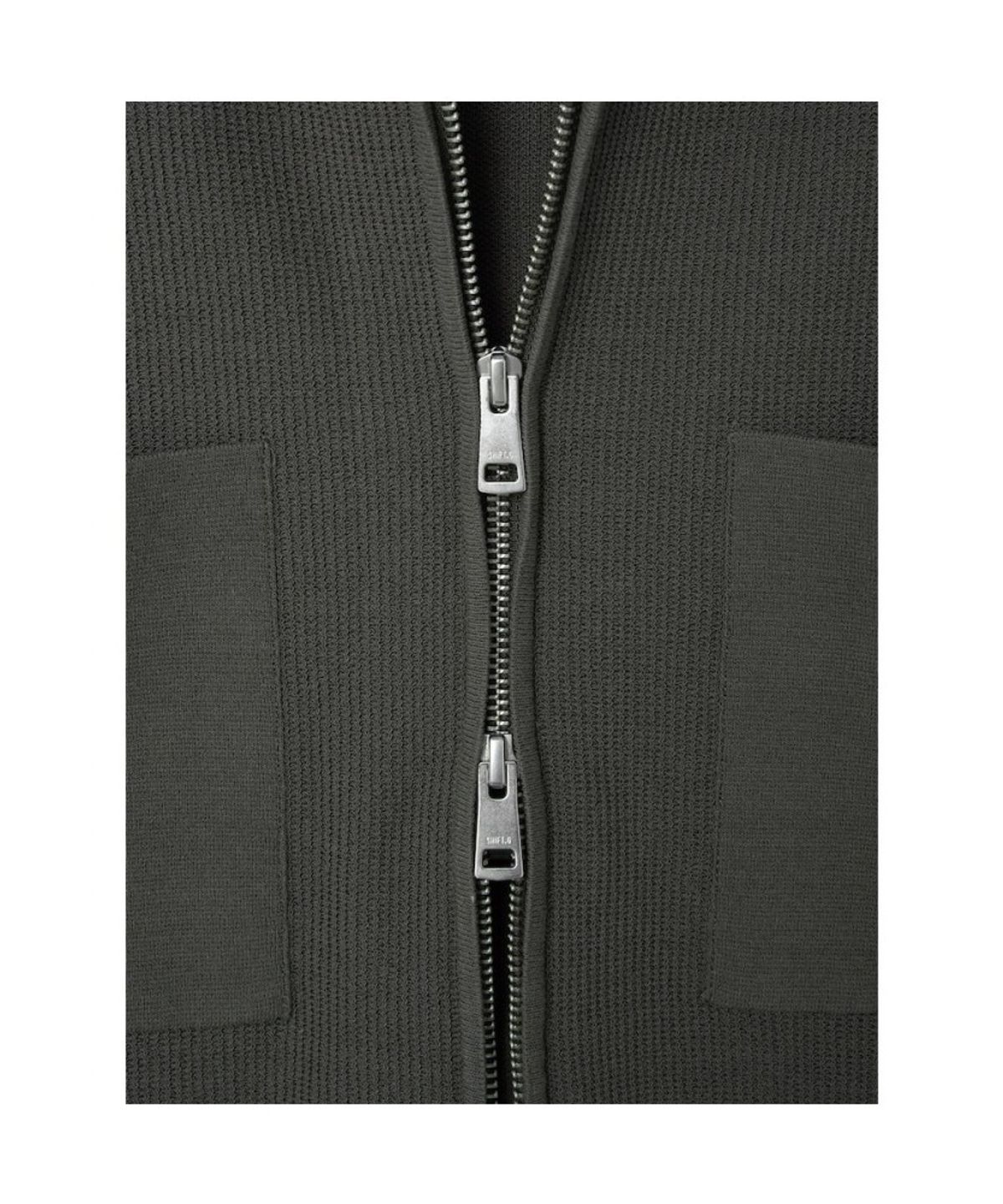 시프트지(SHIFT.G) Zipup Cardigan  Khaki