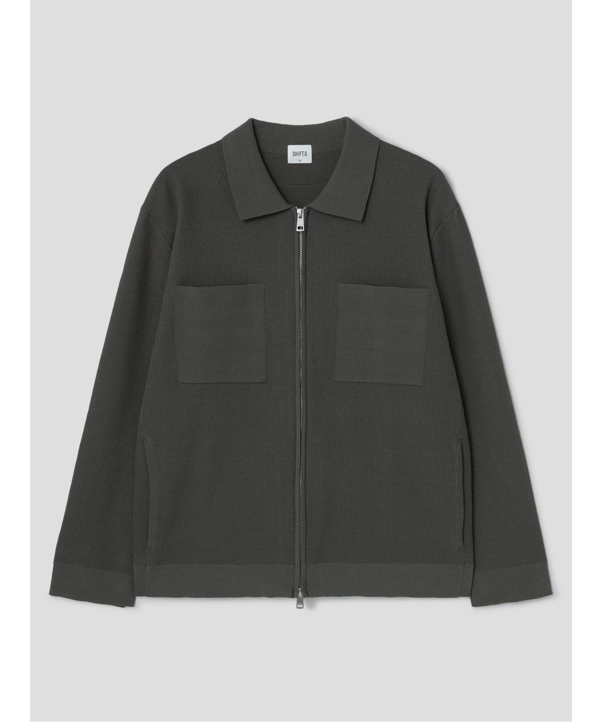시프트지(SHIFT.G) Zipup Cardigan  Khaki