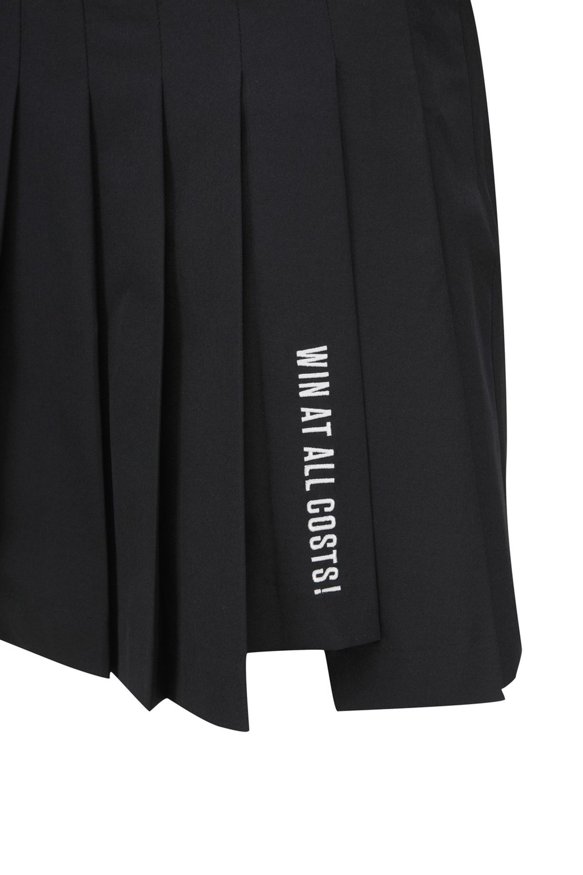 왁(WAAC) Women Semi High waist A-line skort_WWKCM25902BKX