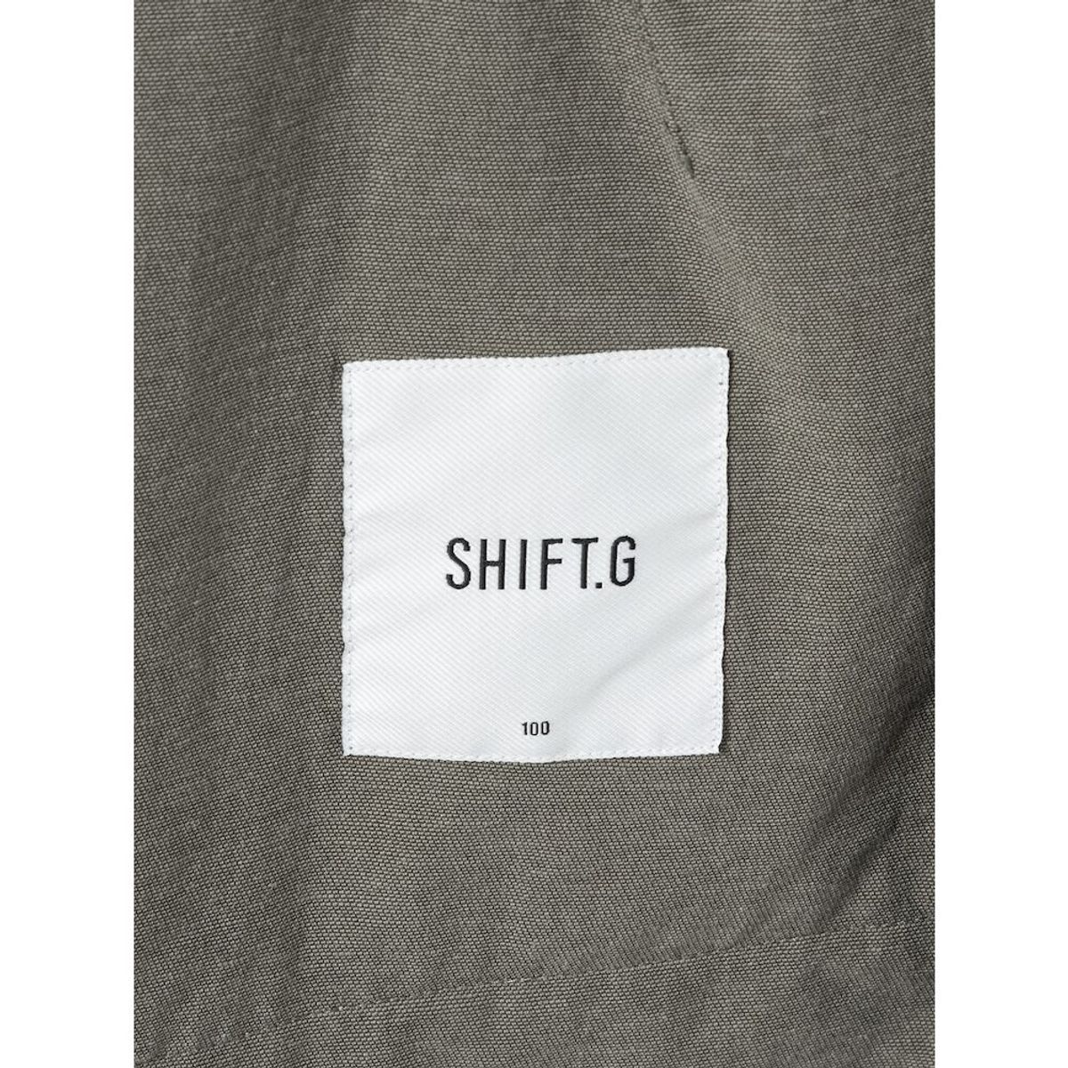 시프트지(SHIFT.G) Cotton Blended Editor Setup Jacket  Khaki